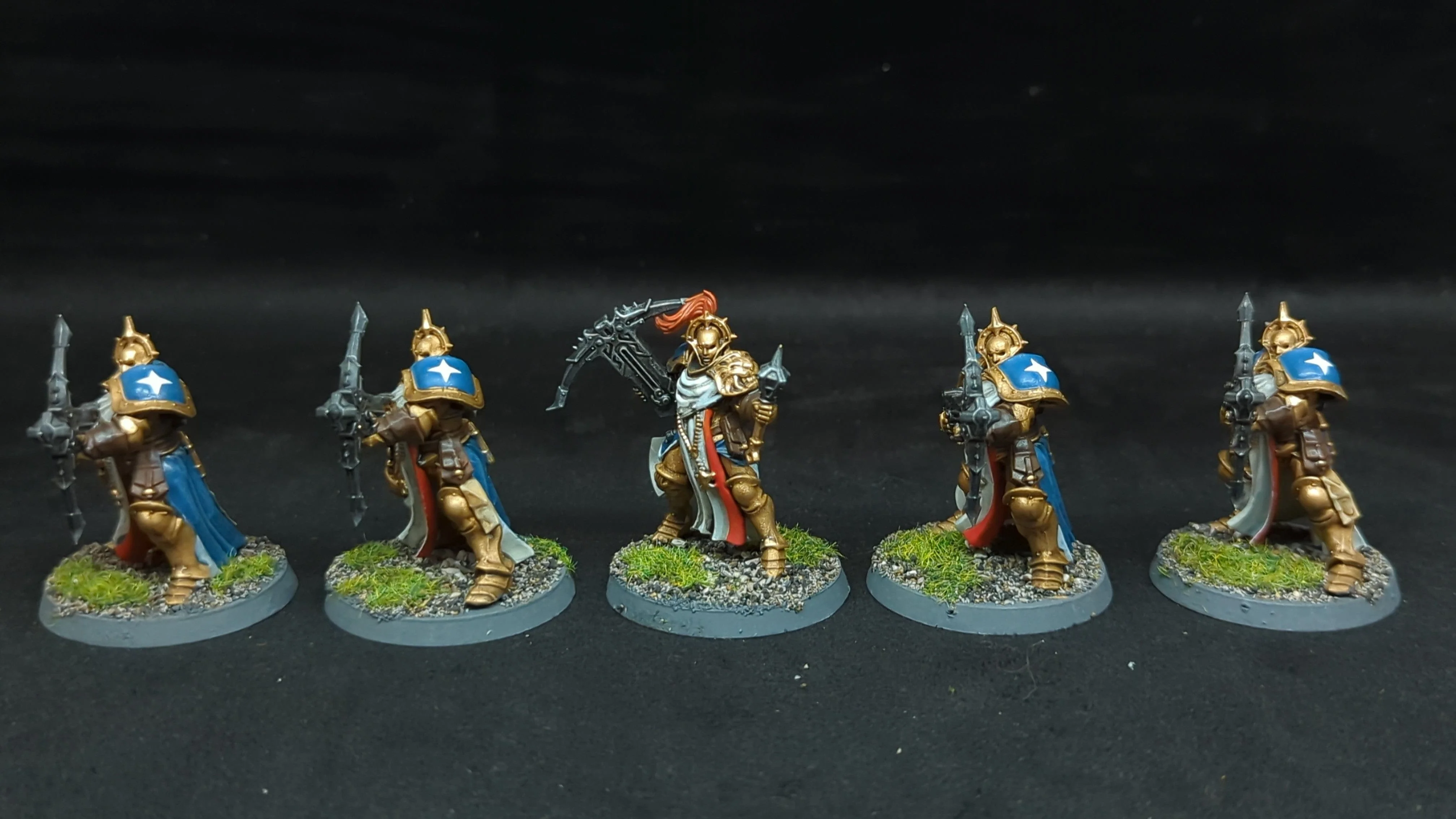 Age of Sigmar Stormcast Eternals Easy to Build Castigators x5 Painted - Image 2