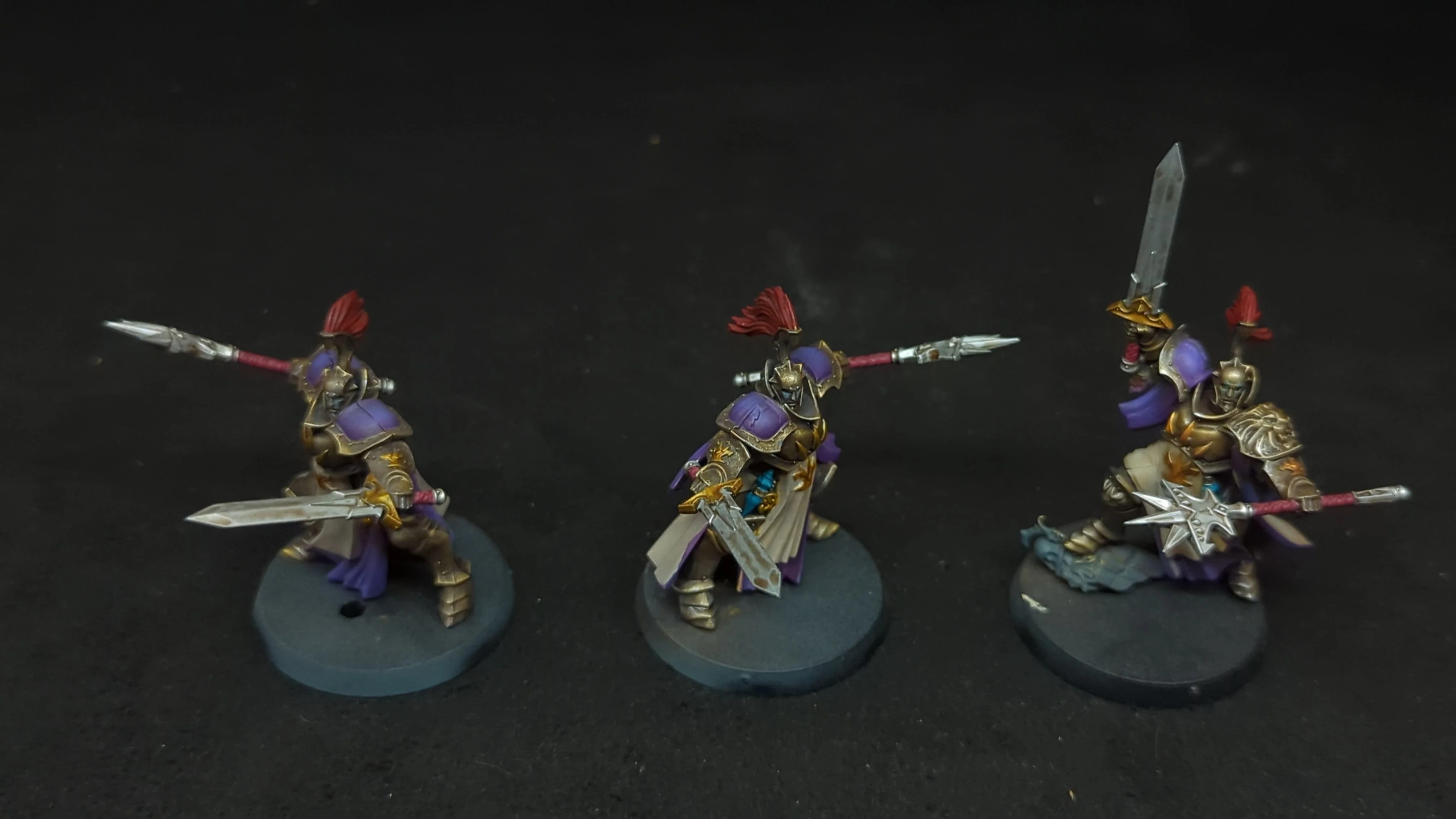 Age of Sigmar Stormcast Eternals Evocators x3 Painted