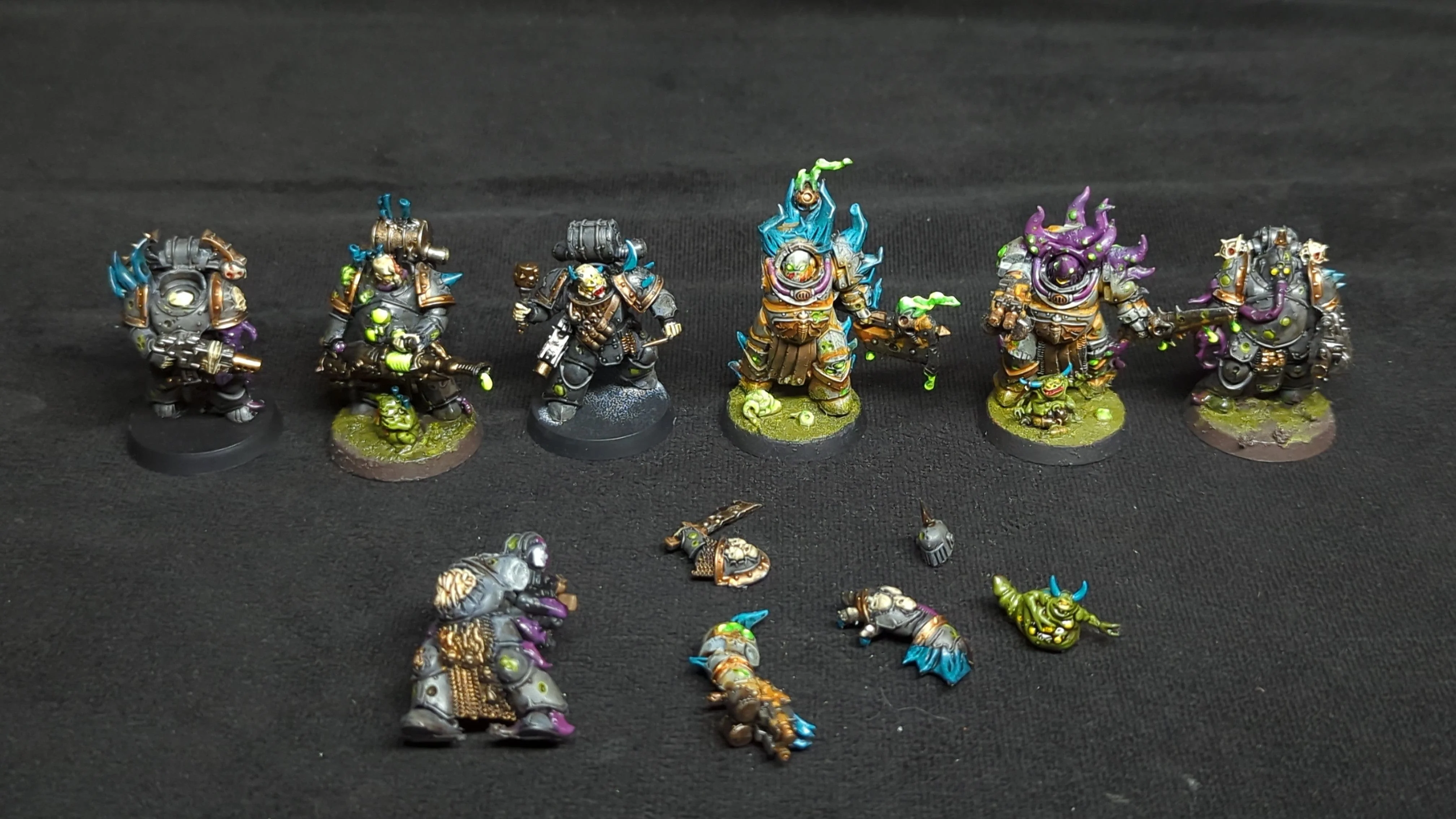 Warhammer Death Guard Plague Marines x7