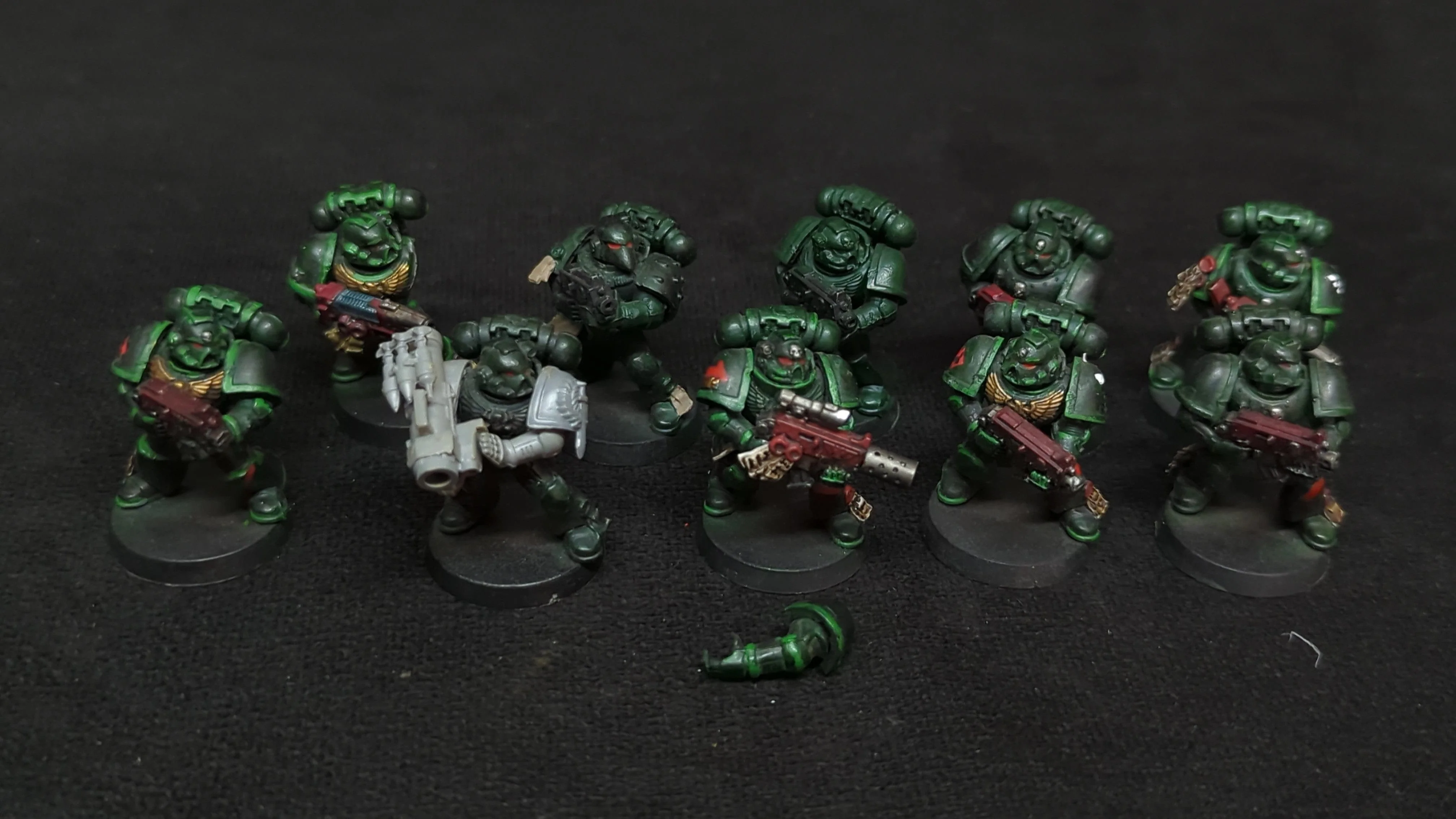 Warhammer 40k Space Marines Tactical Squad x10