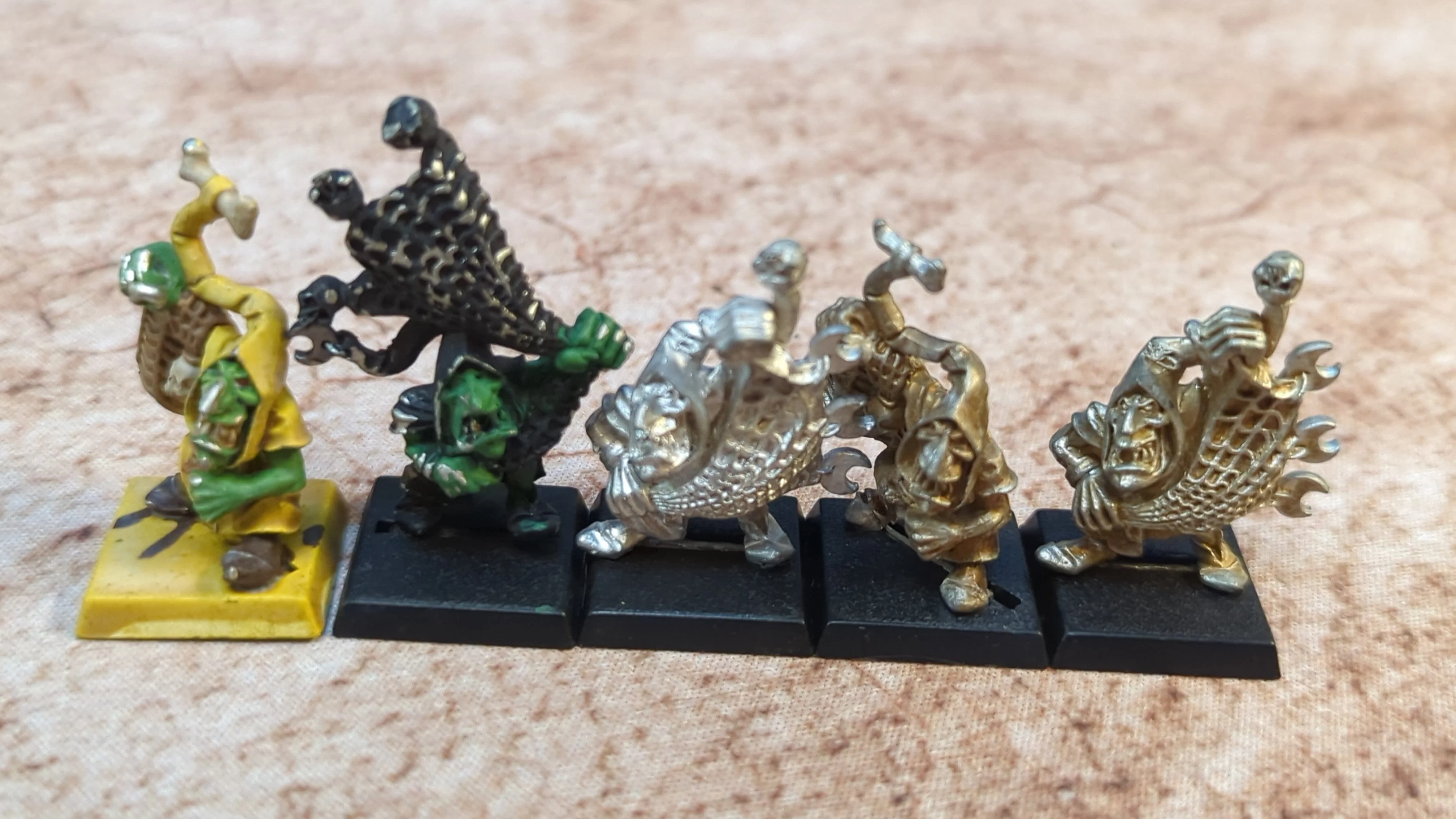 The Old World Night Goblin netters (oop metal) x5