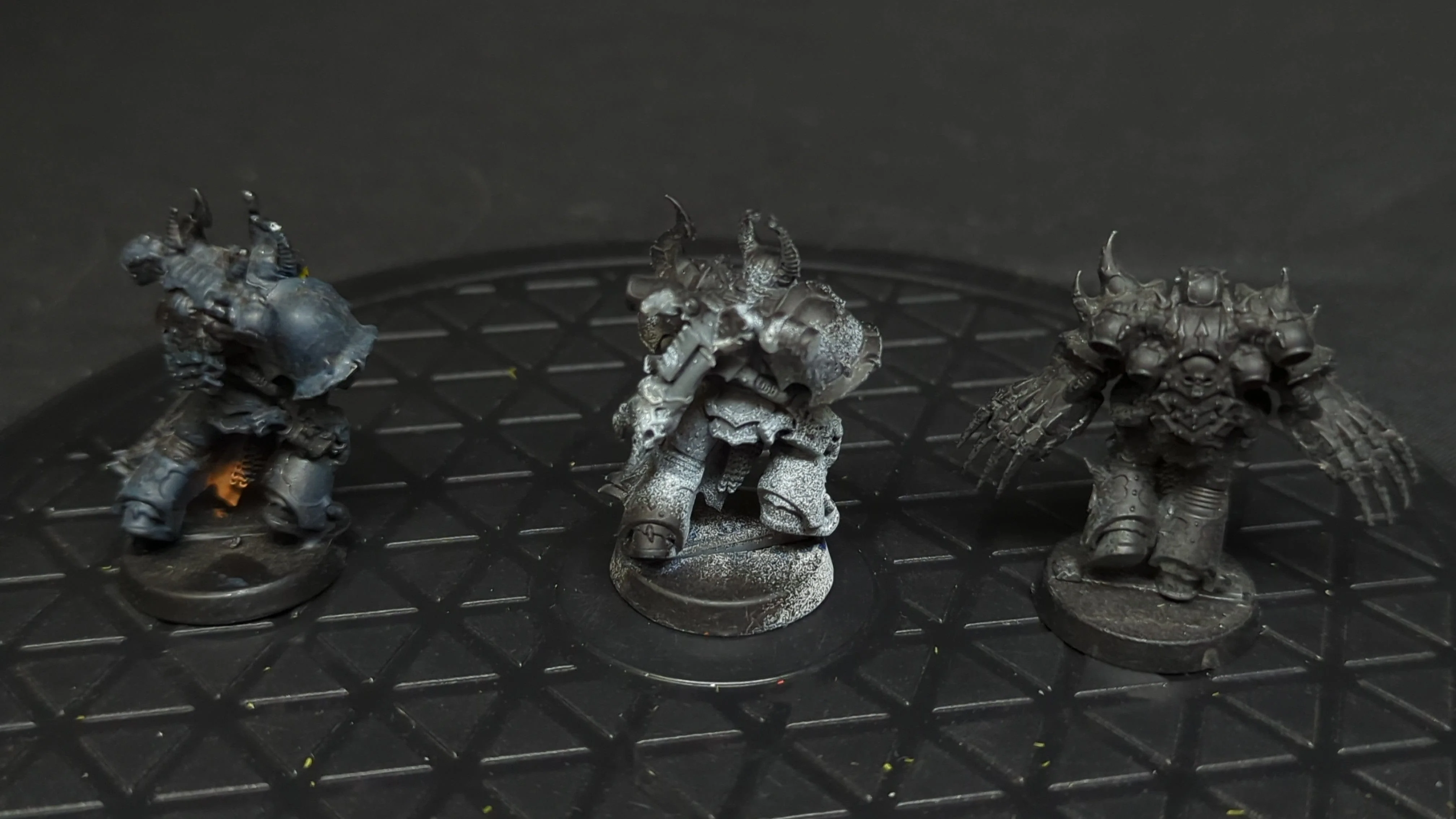 Warhammer 40k Chaos Space Marines Chosen x3 - Image 2