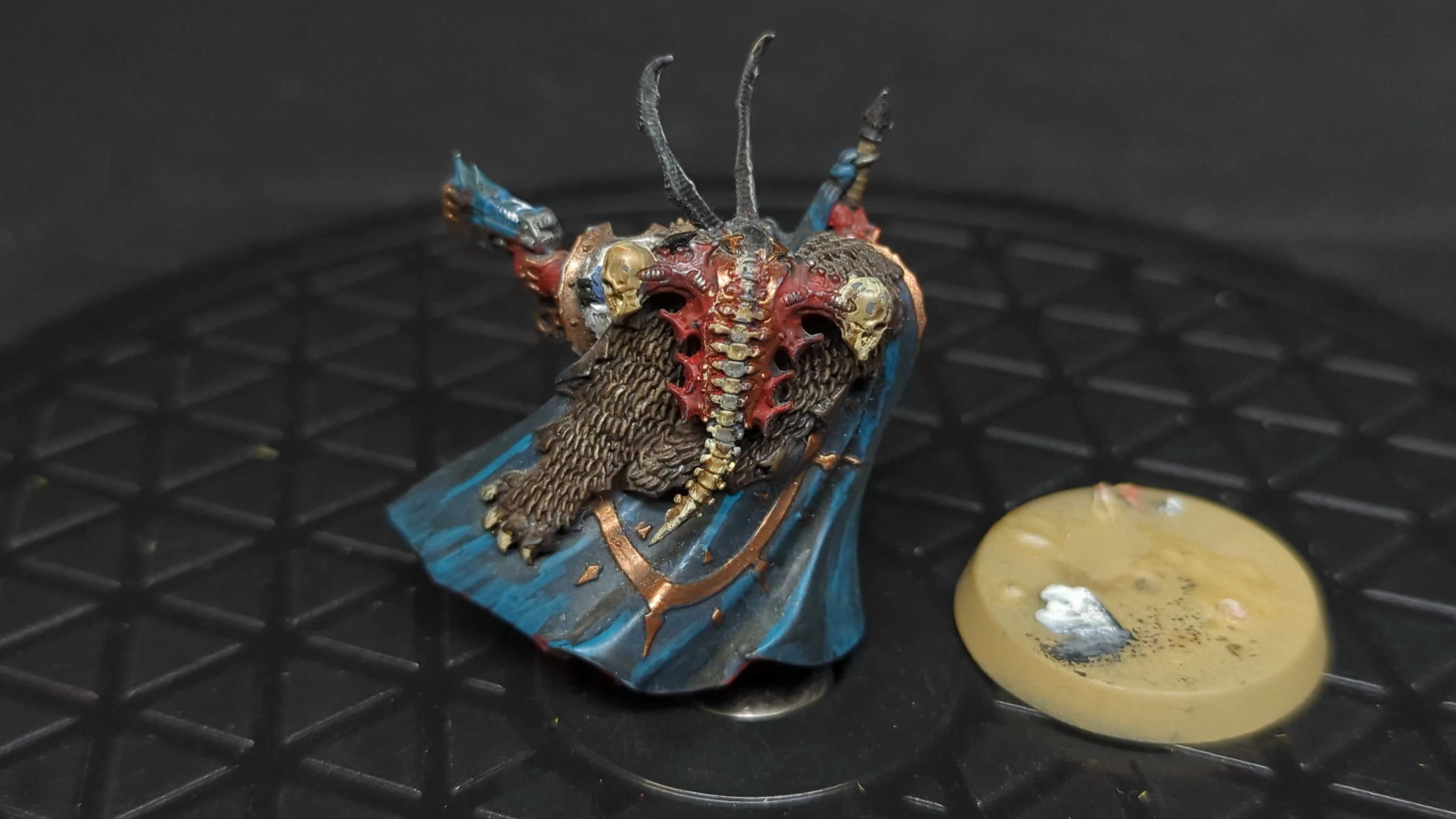 Warhammer 40k Chaos Space Marines Kranon the Relentless x1 OOP Painted - Image 2