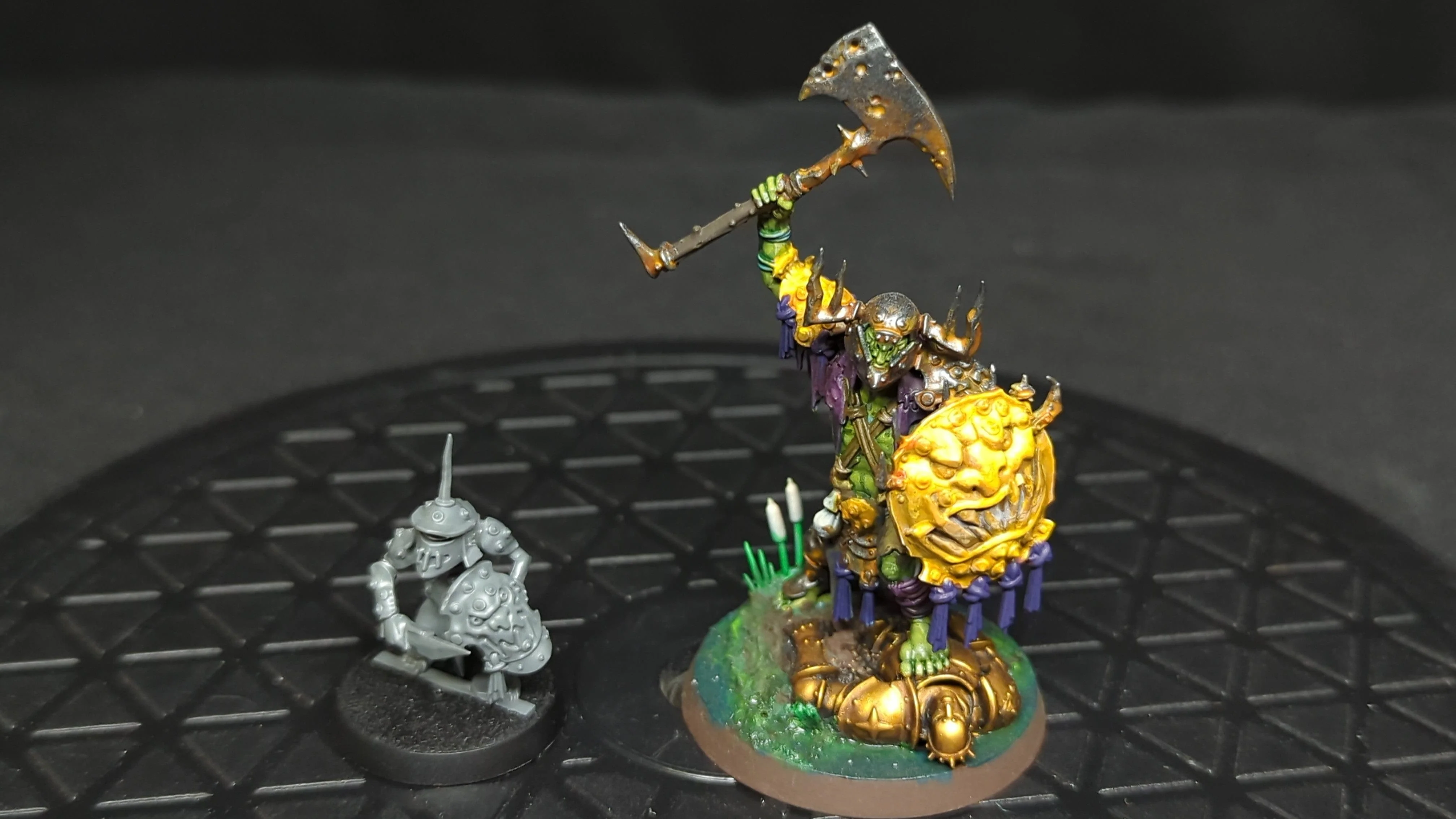 Age of Sigmar Orruk Warclans Killaboss with Stab-Grot x1