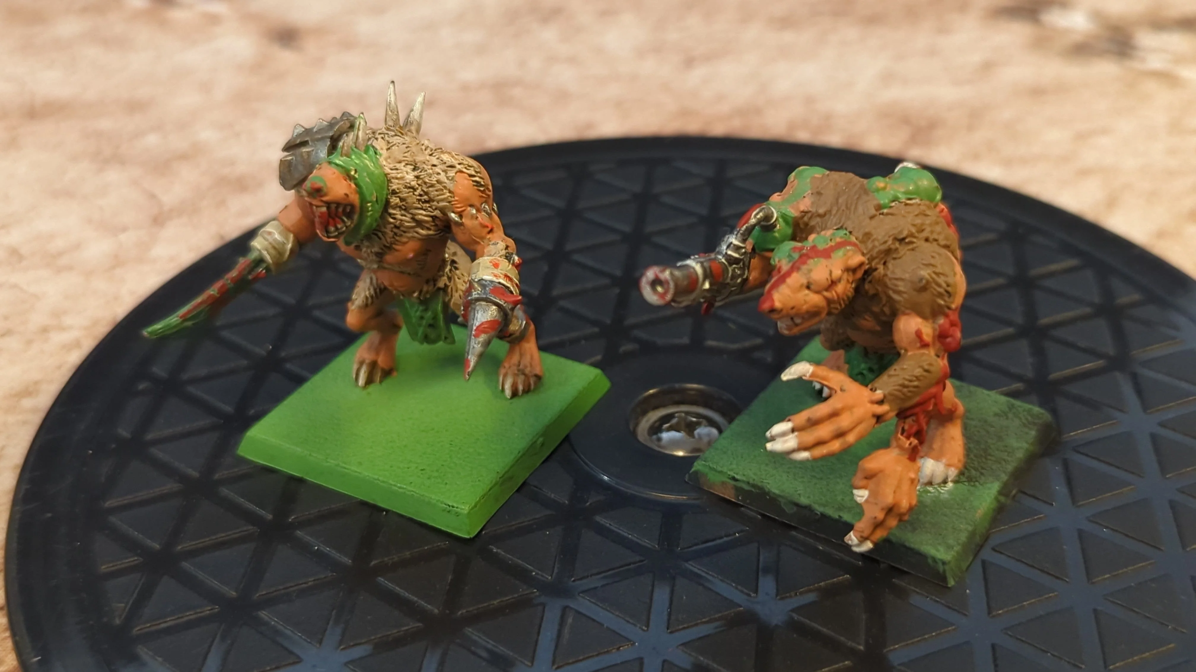 Age of Sigmar Skaven Rat Ogors x2