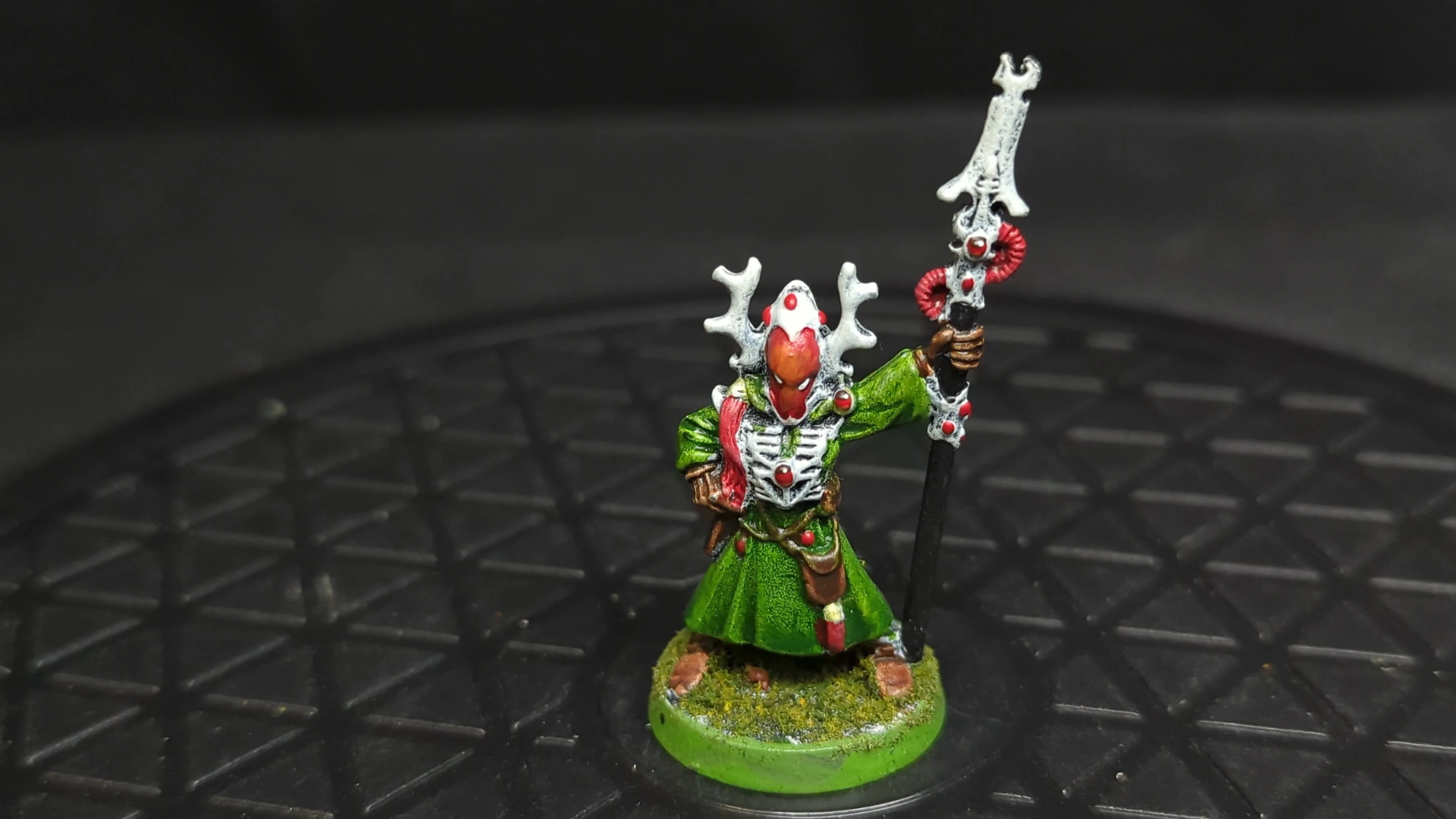 Warhammer 40k Aledari Warlock (oop metal) x1 OOP Painted