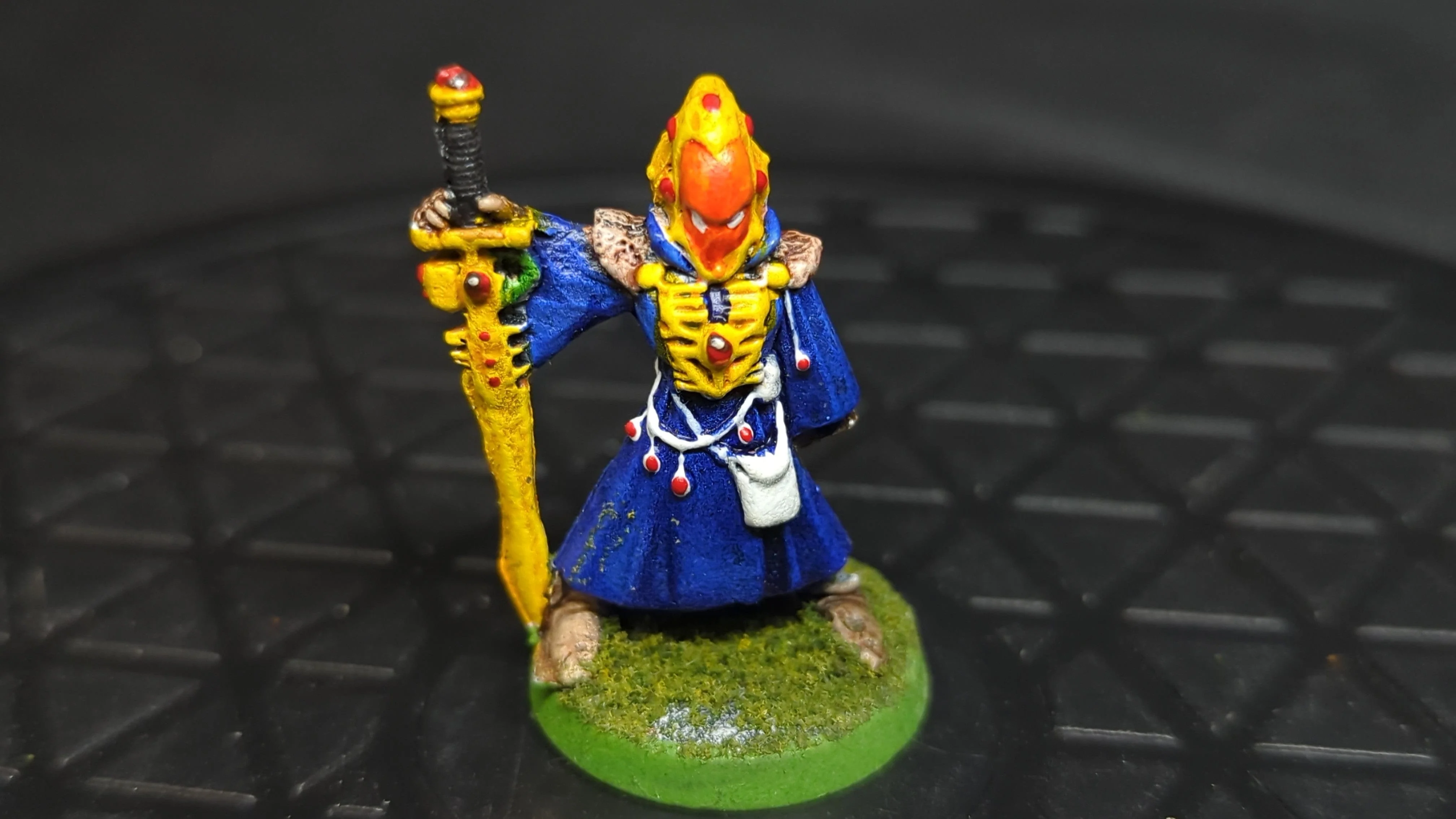 Warhammer 40k Aledari Warlock (oop metal) x1 OOP Painted