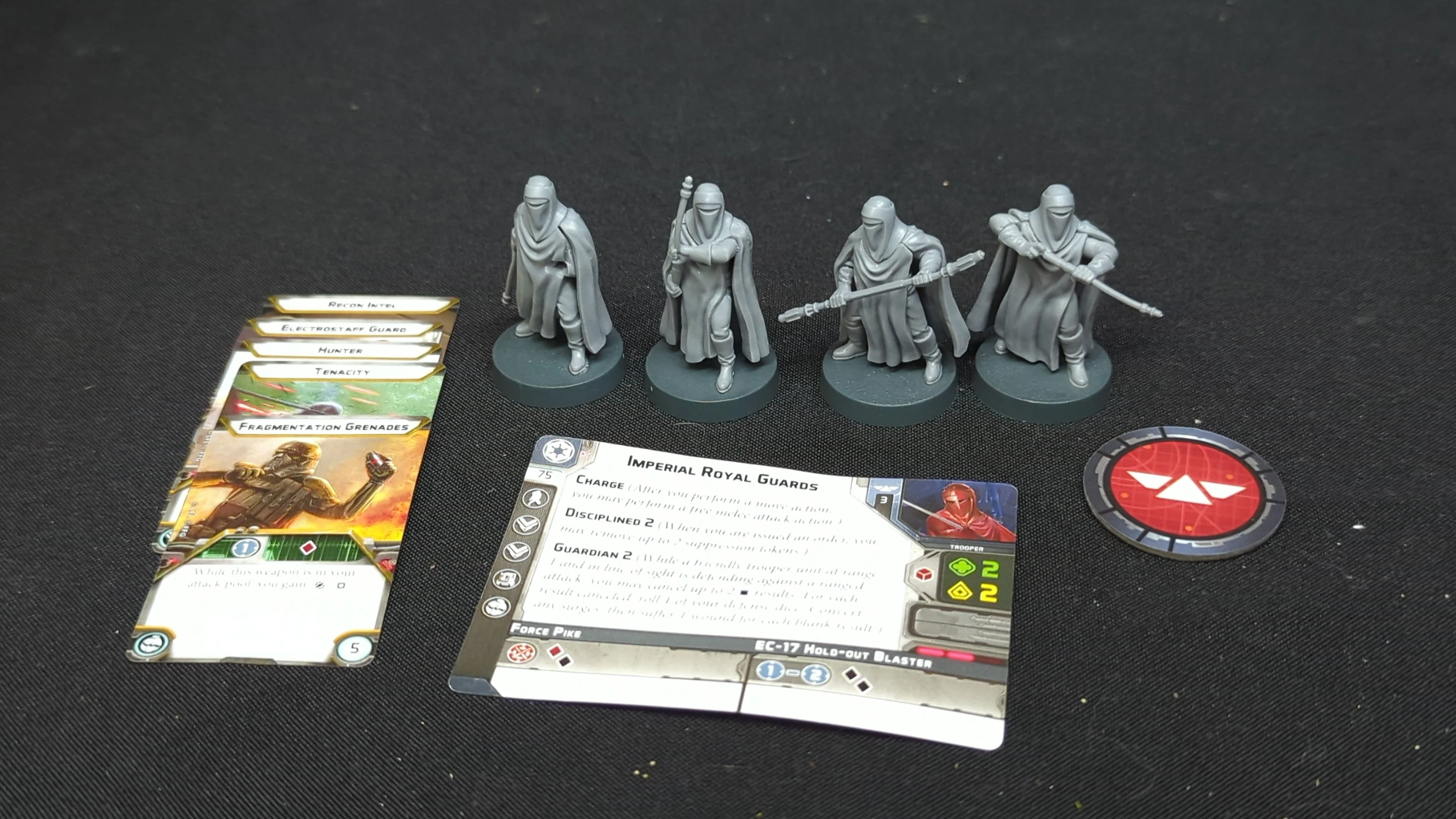 Star Wars Legion Imperial Royal Guards x4