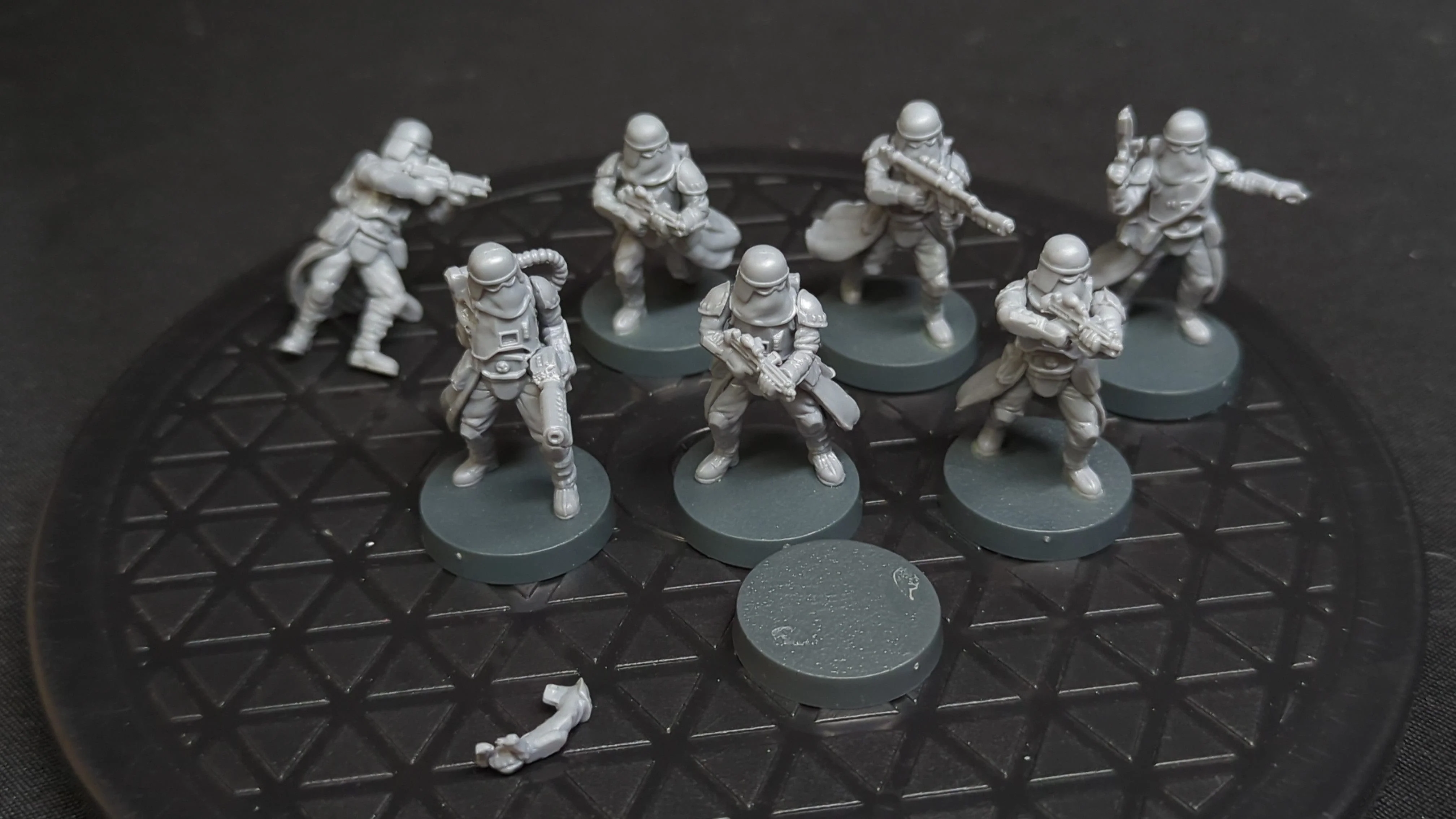 Star Wars Legion Snow Troopers x7