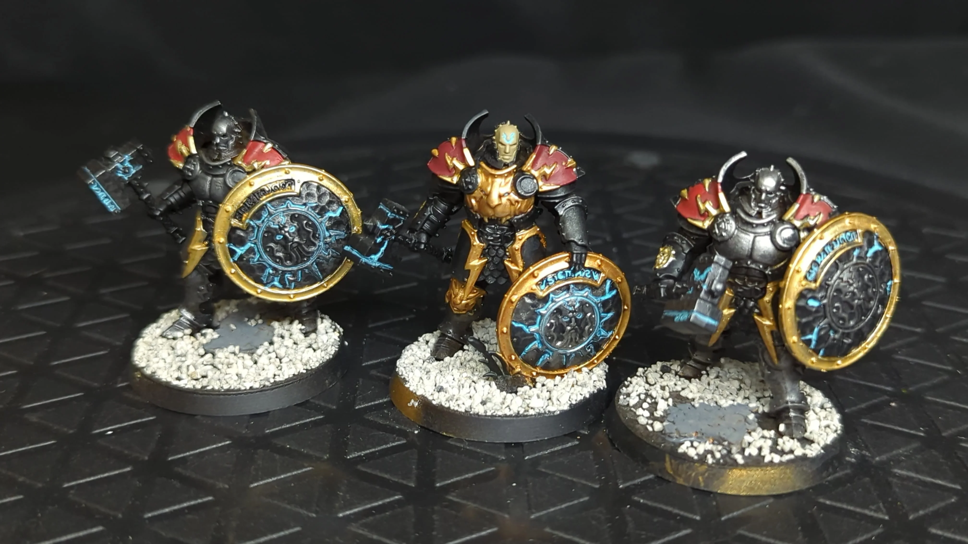 Age of Sigmar Stormcast Eternals Annihilators x3 Painted