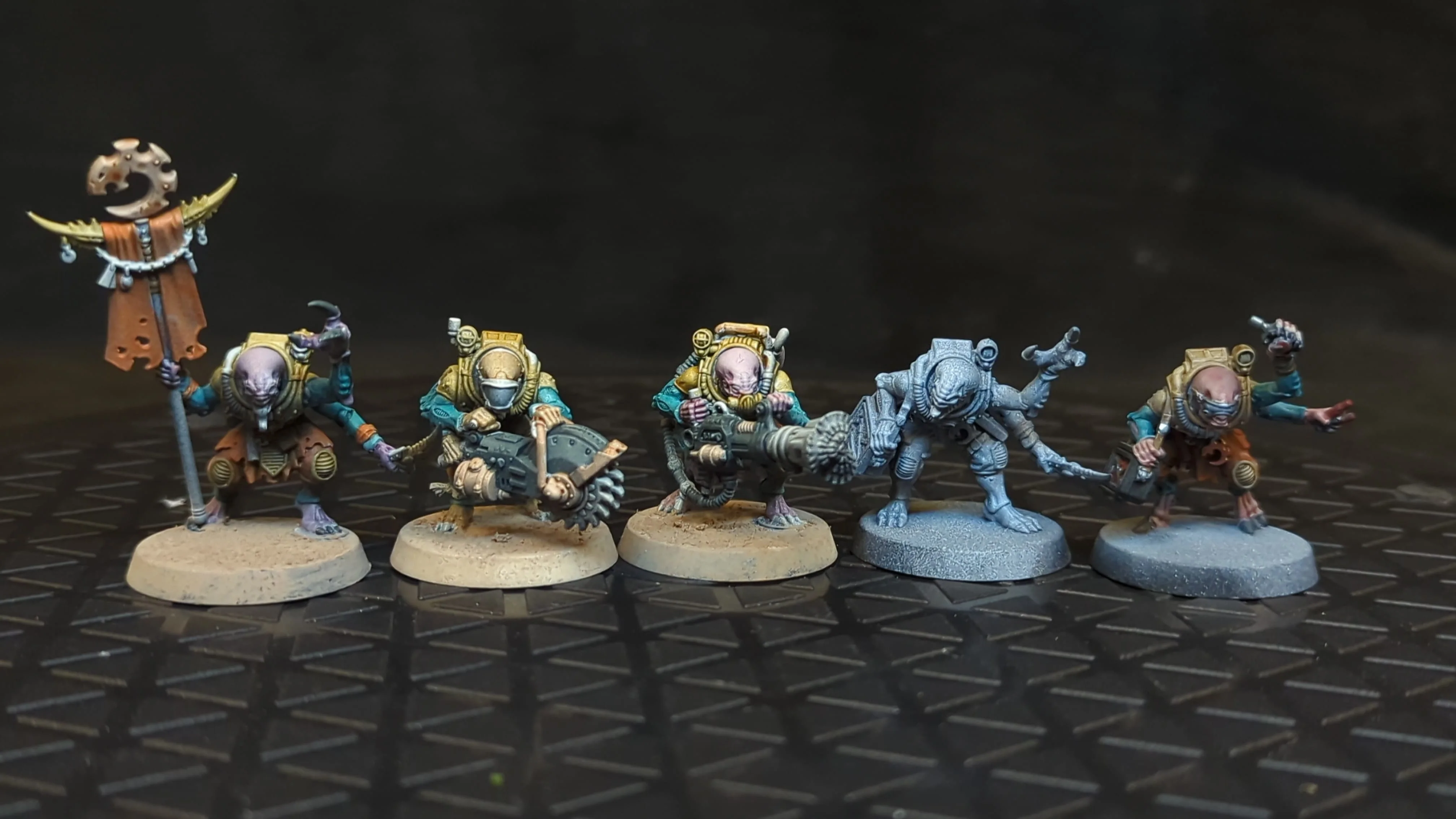 Warhammer 40k Genestealer Cults Acolyte Hybrids x5