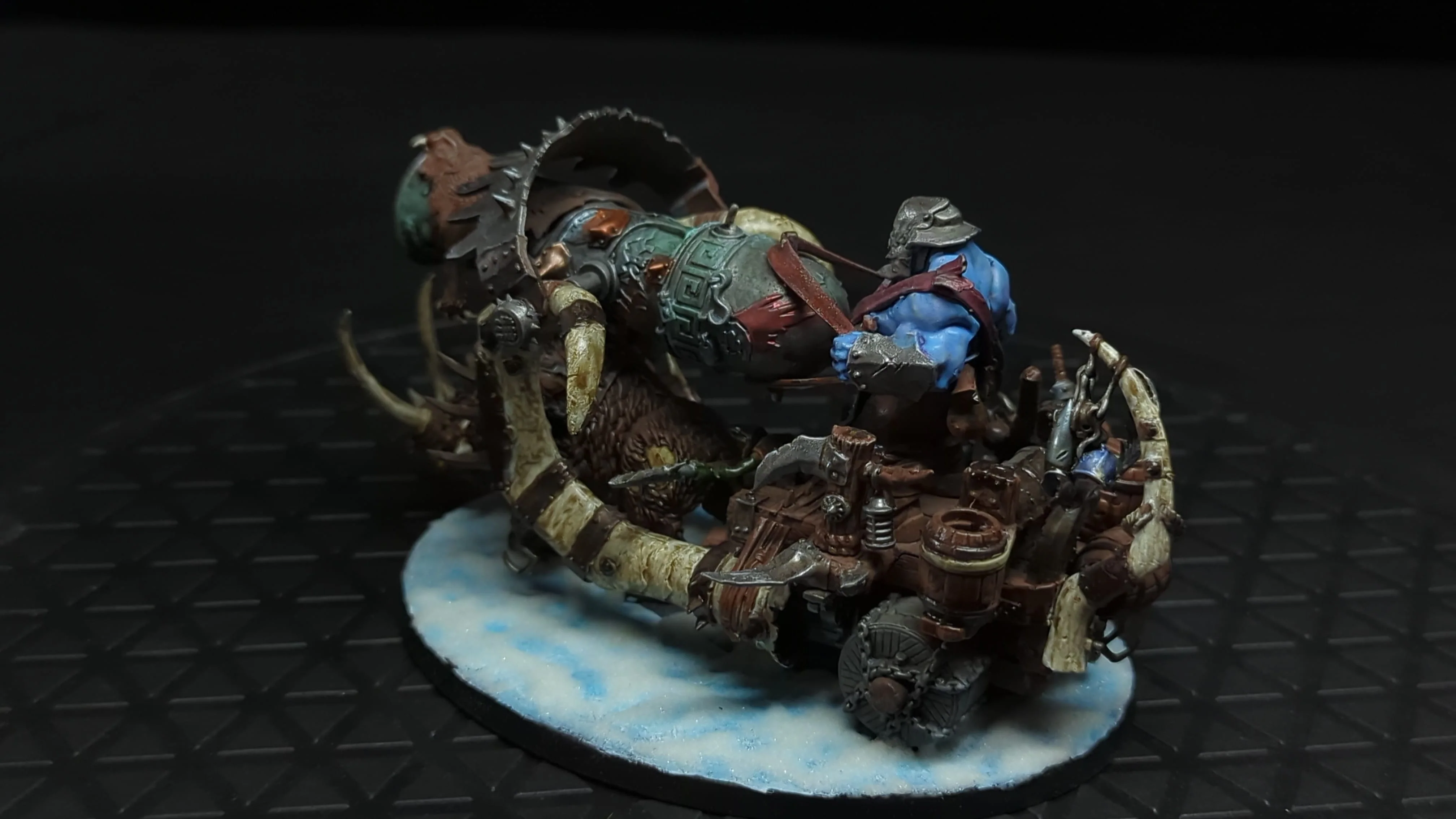 Age of Sigmar Ogor Mawtribes Ironblaster x1 Painted - Image 2