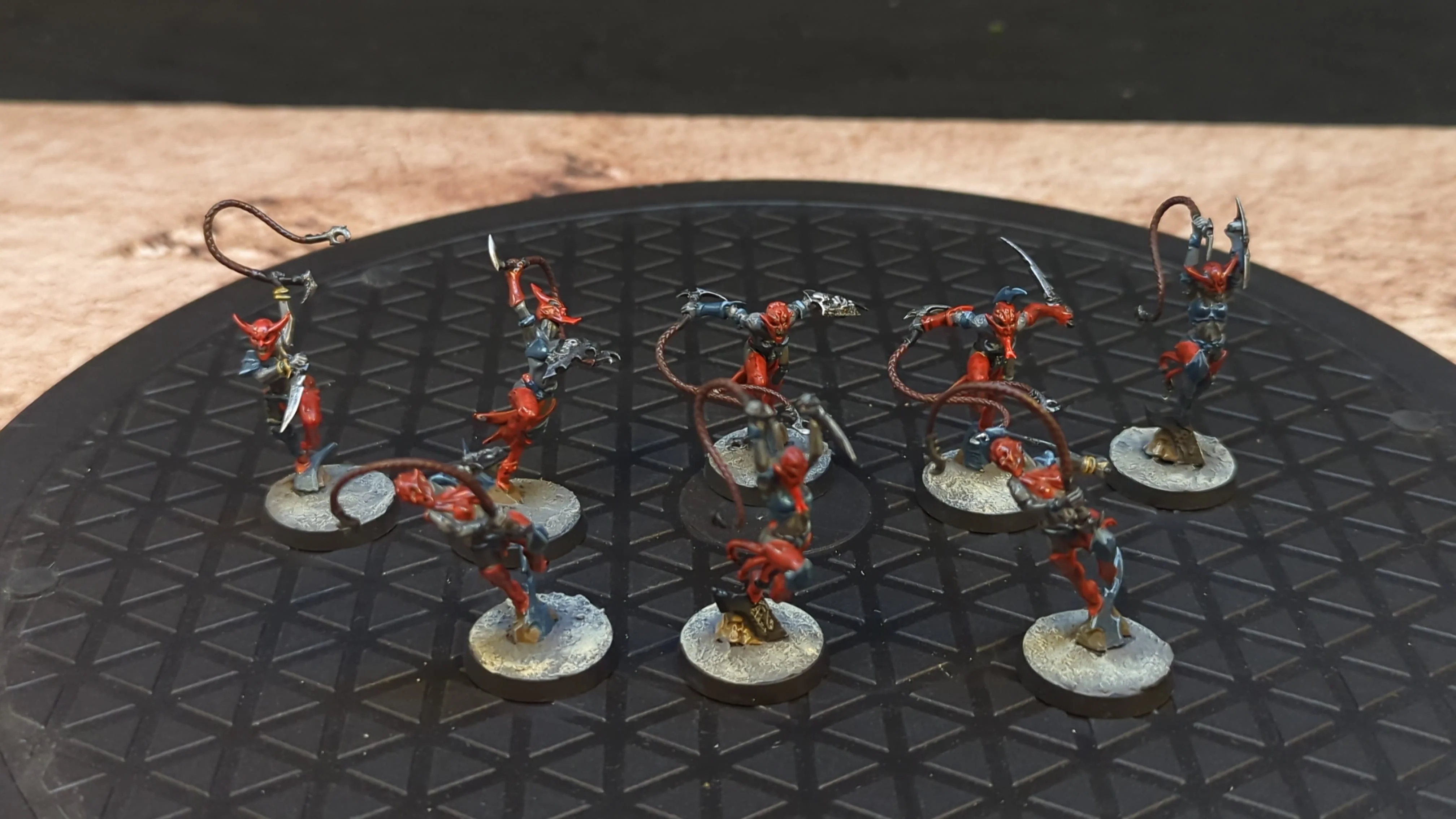 Age of Sigmar Daughters of Khaine Sisters of Slaughter x8 Painted