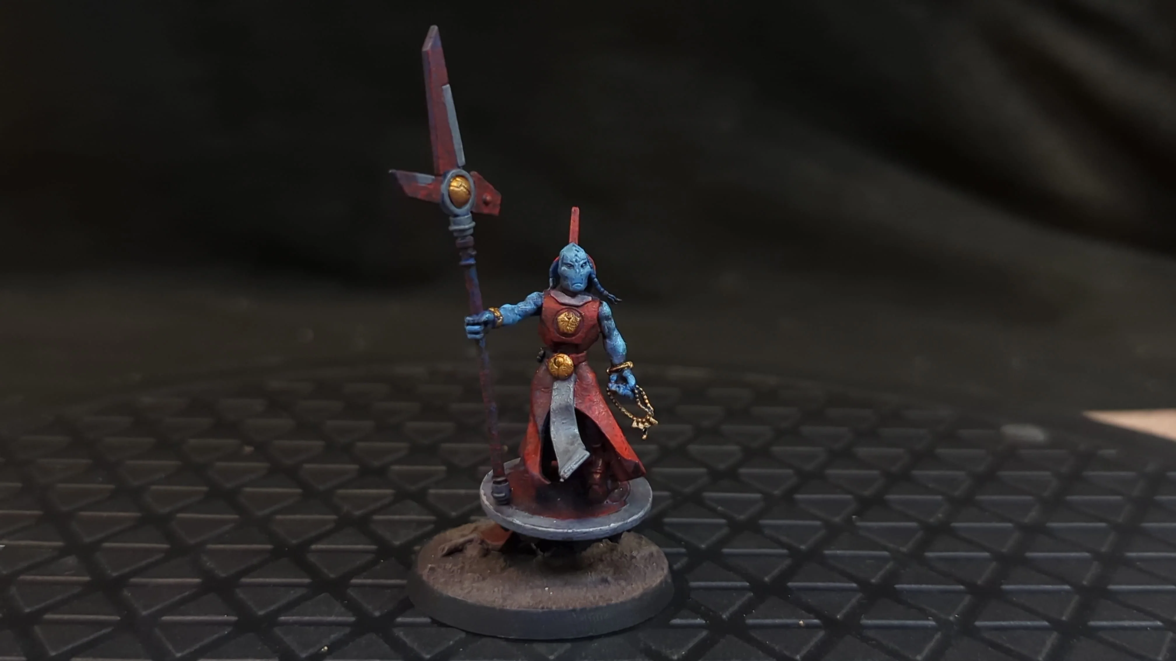 Warhammer 40k T'au Empire Ethereal x1 Painted