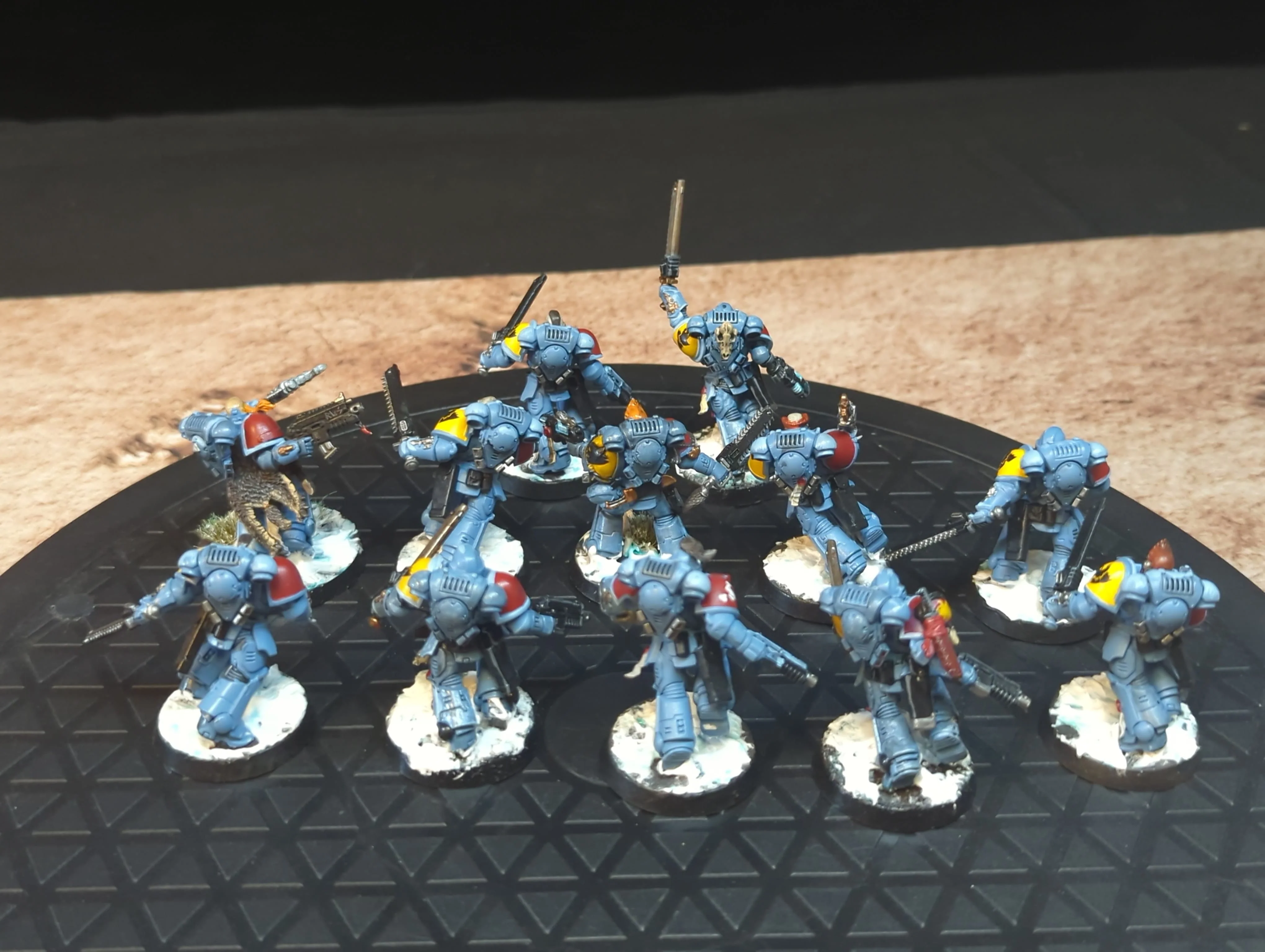 Warhammer 40k Space Marines Assault Intercessors x12 Painted - Image 2