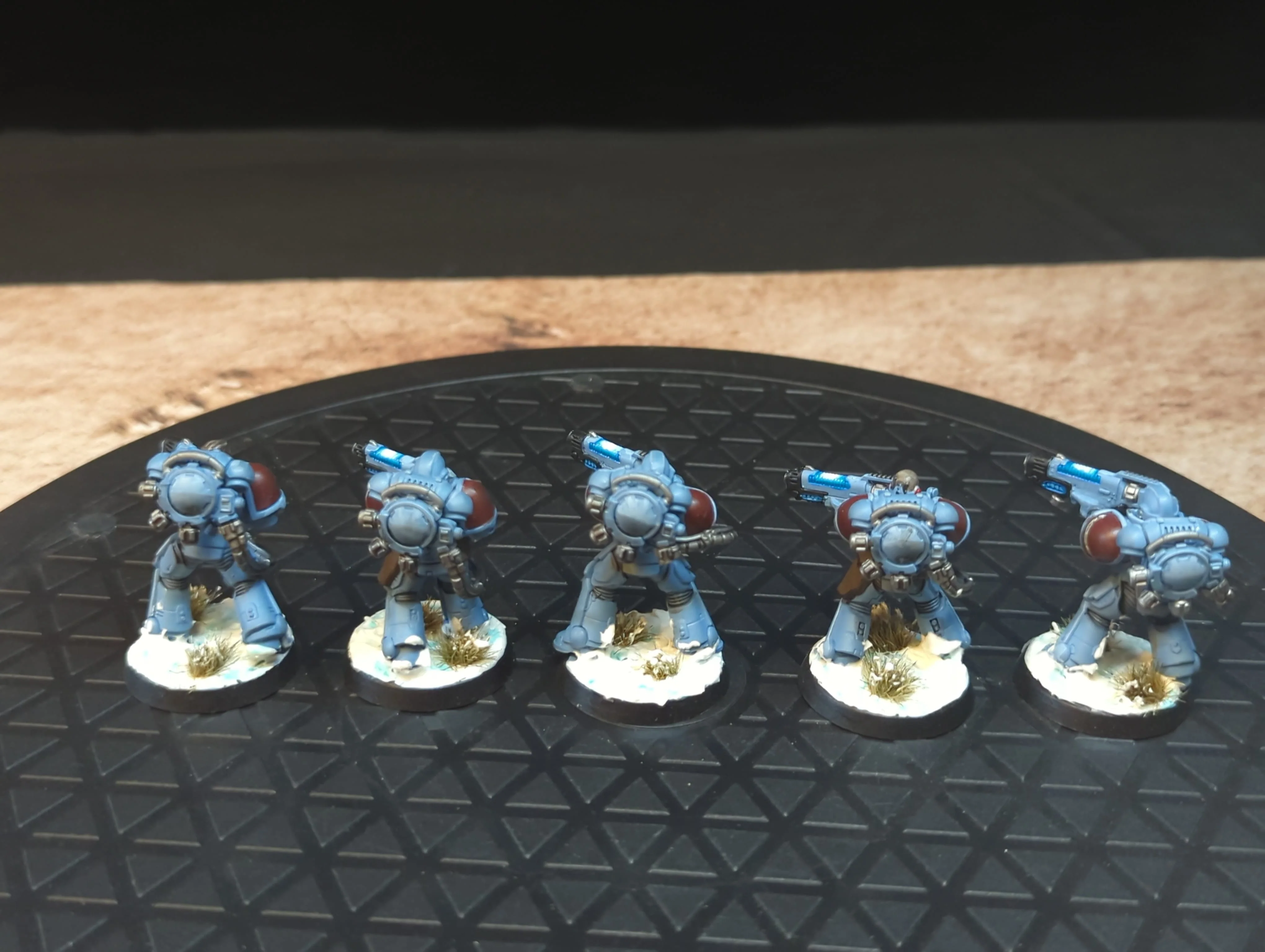 Warhammer 40k Space Marines Primaris Hellblasters x5 Painted - Image 2