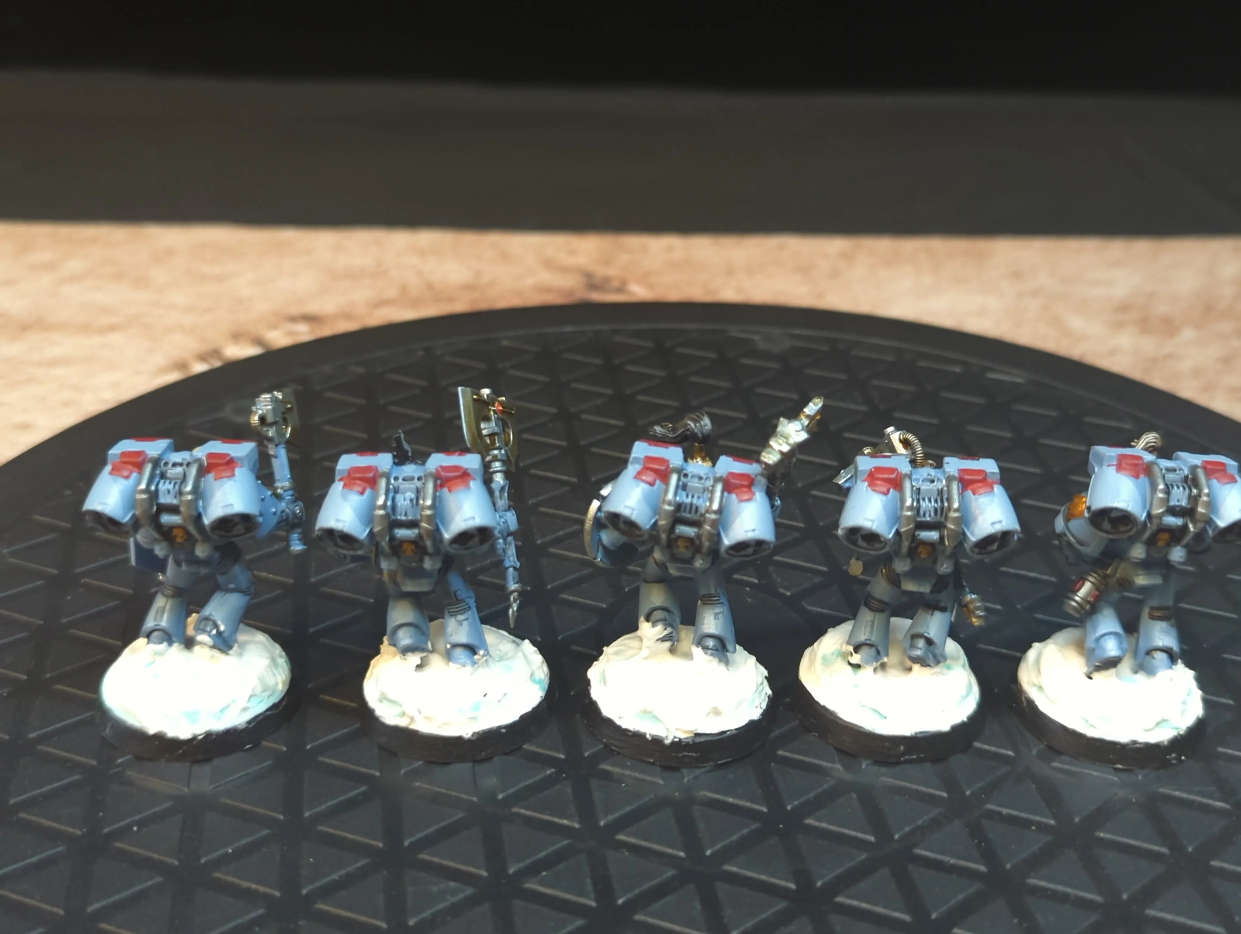 Warhammer 40k Space Marines vanguard veterans (OOP) x5 OOP Painted - Image 2