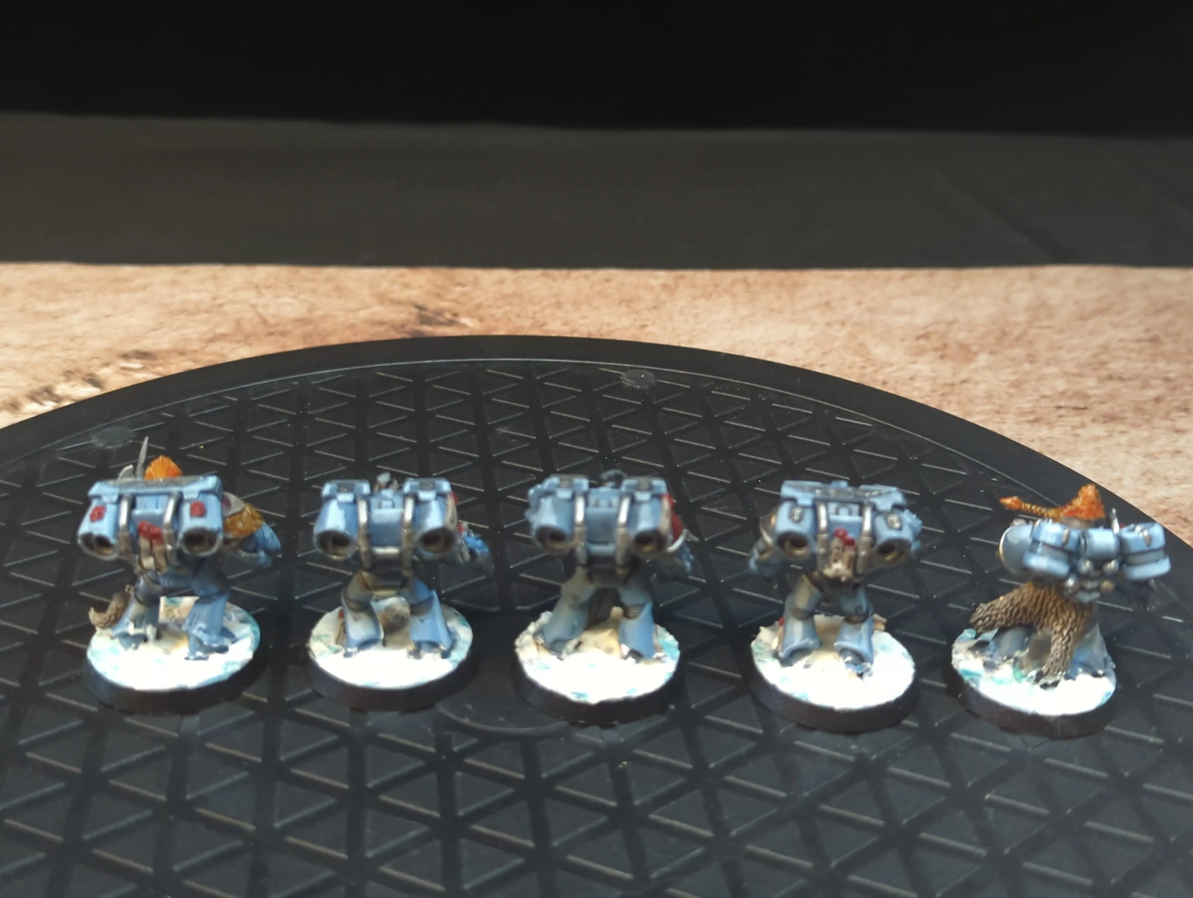Warhammer 40k Space Marines vanguard veterans (OOP) x5 OOP Painted - Image 2