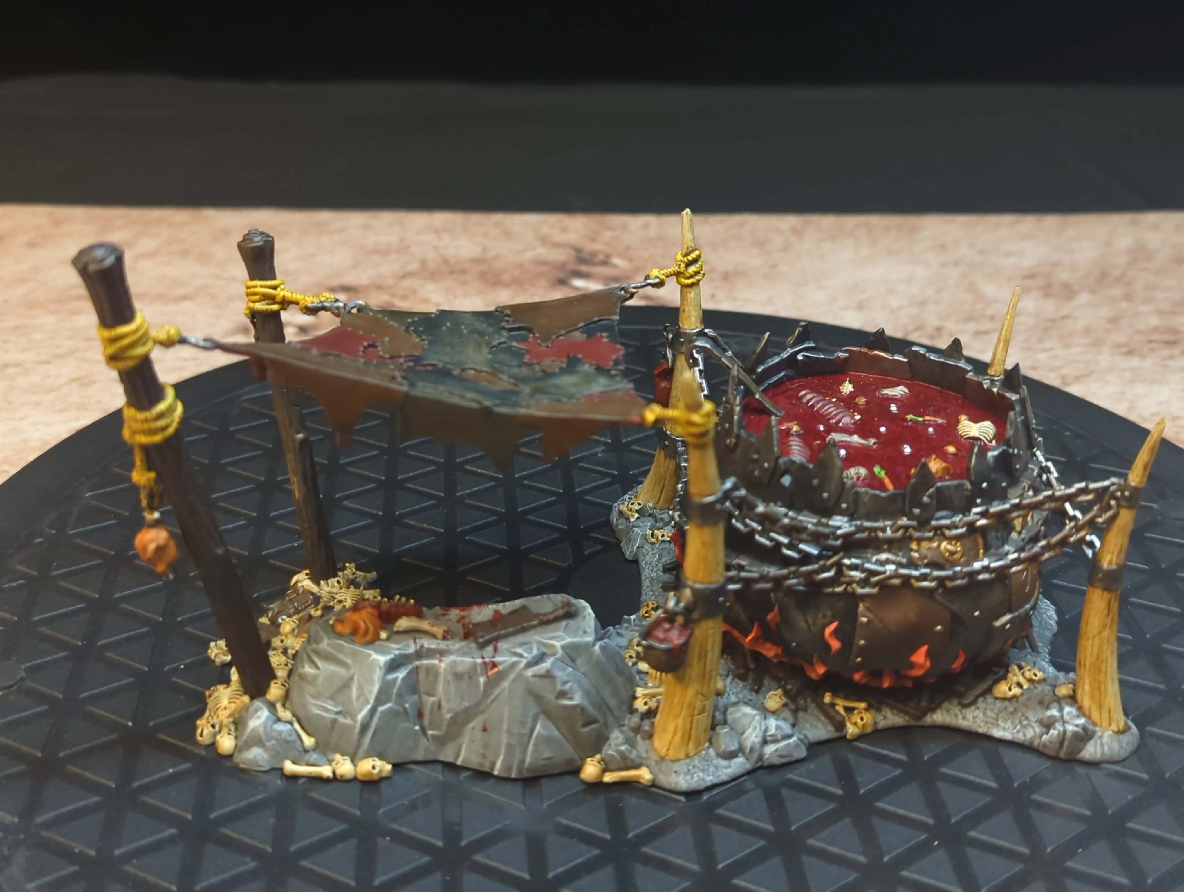 Age of Sigmar Ogor Mawtribes Great Mawpot x1 Painted - Image 2
