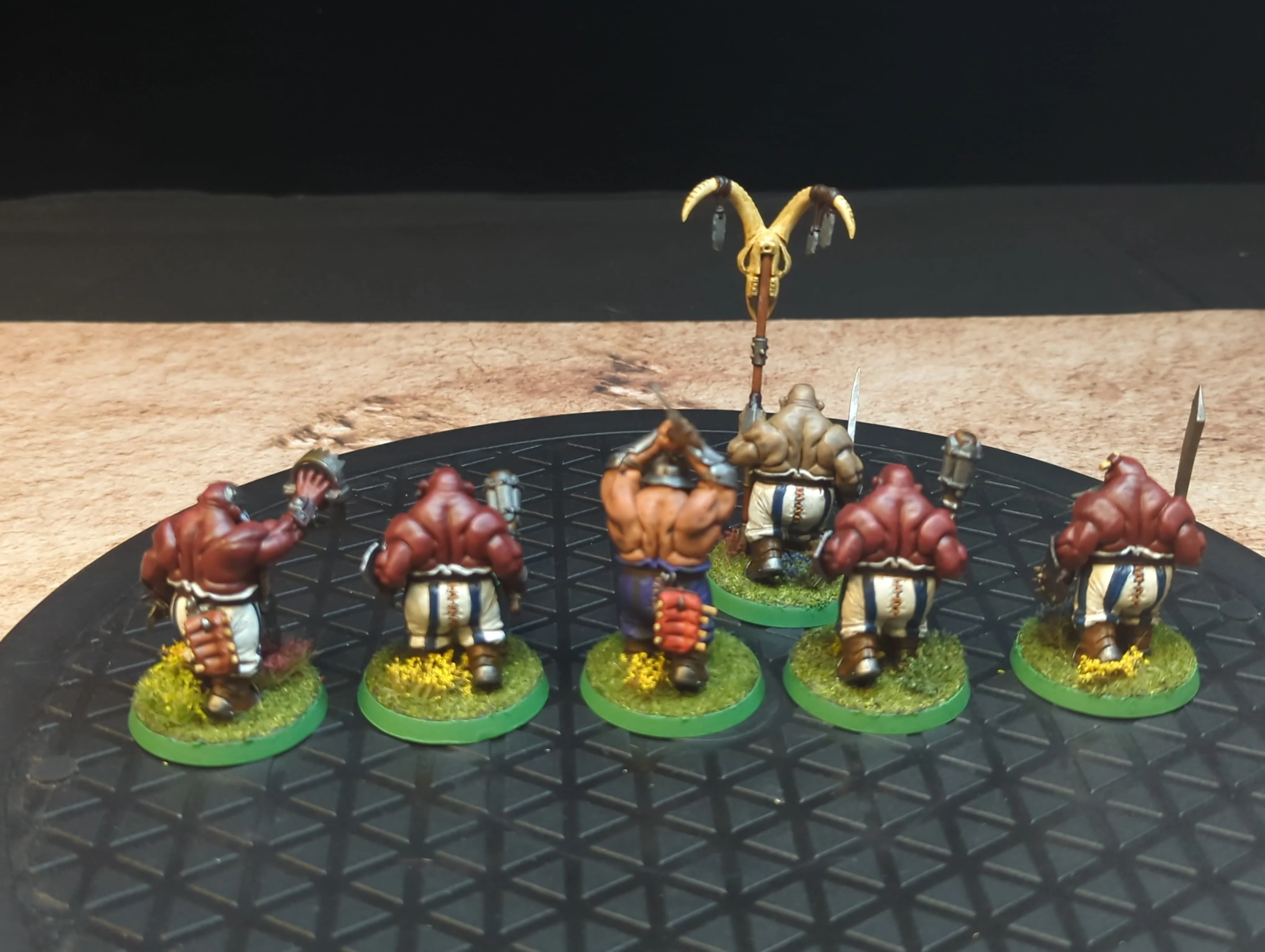Age of Sigmar Ogor Mawtribes Ogor Gluttons x6 Painted - Image 2