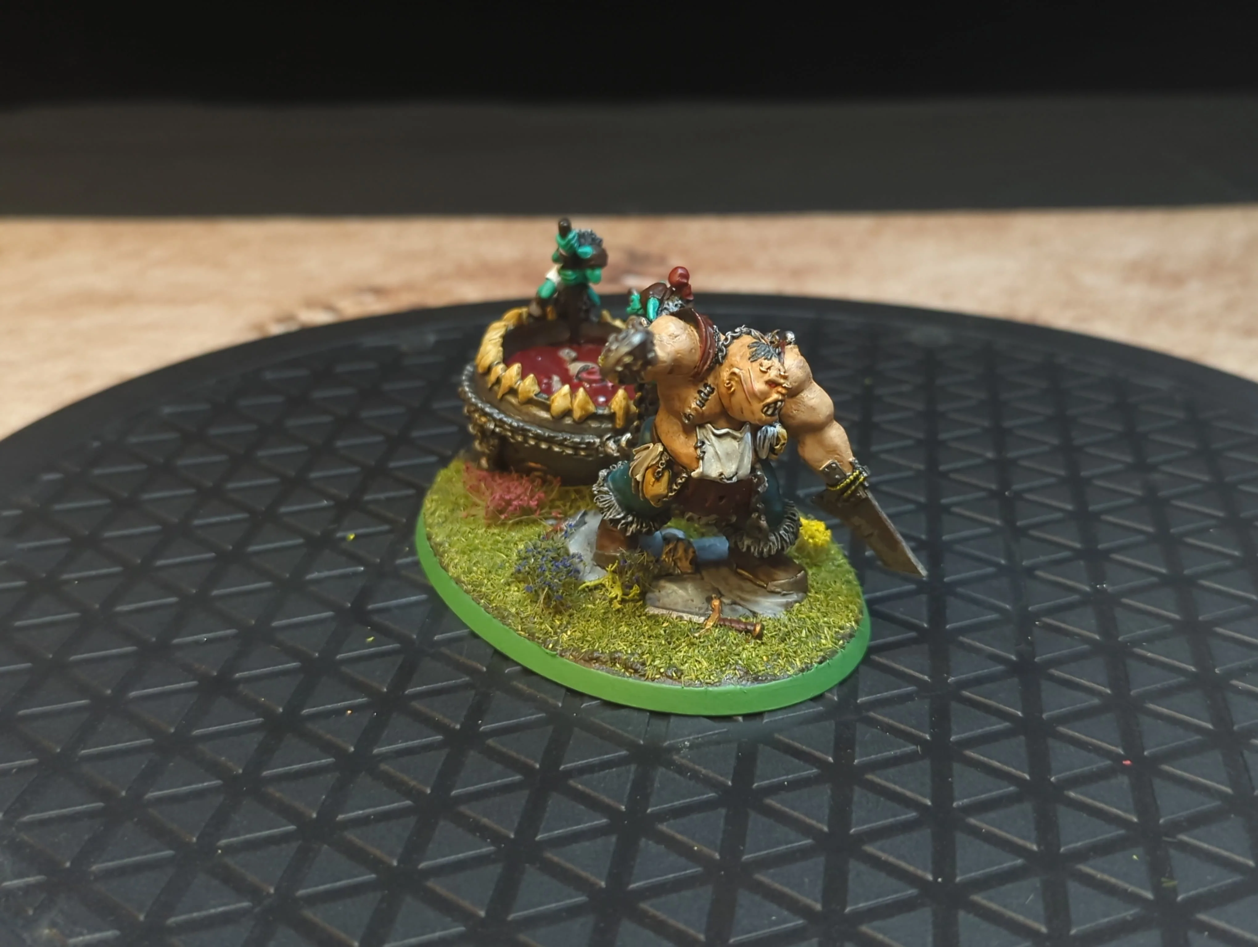Age of Sigmar Ogor Mawtribes Slaughtermaster x1 Painted