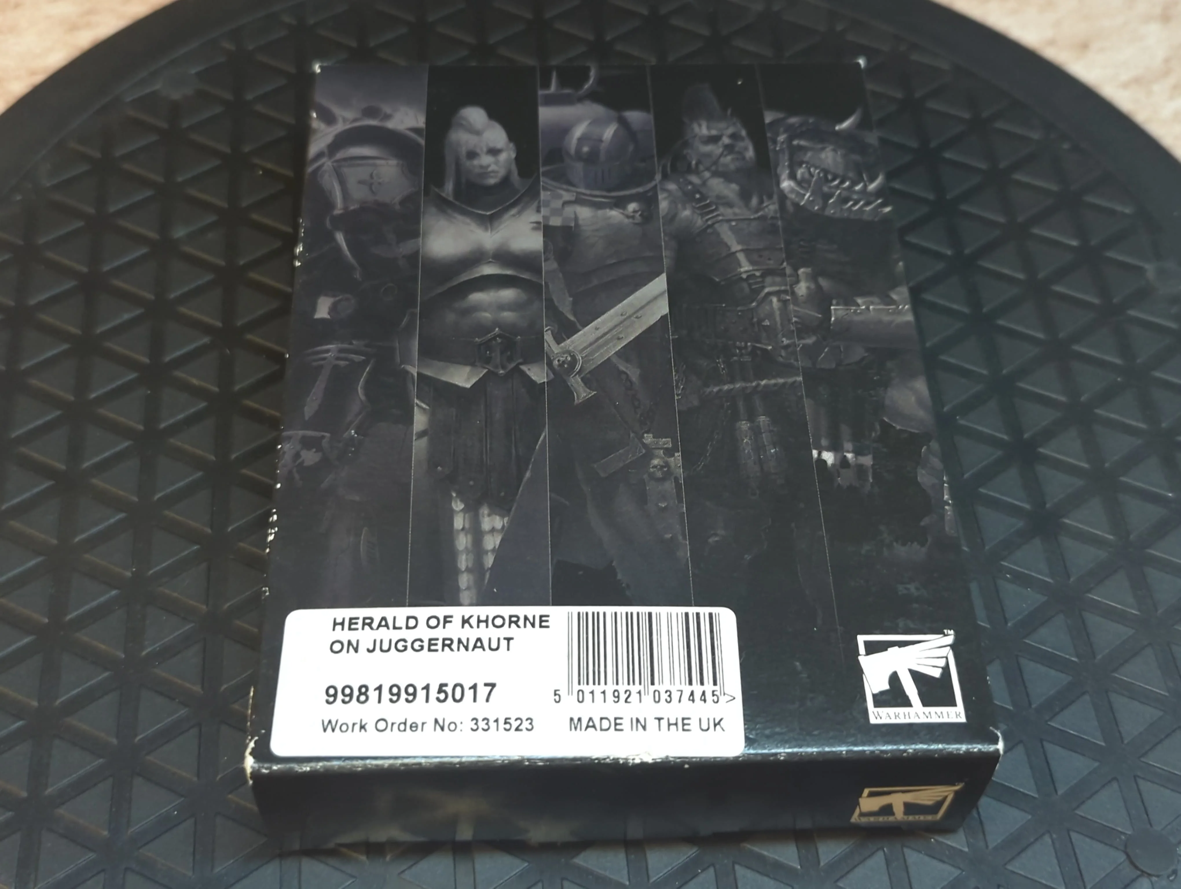 Warhammer 40k Herald of Khorne on Juggernaut x1