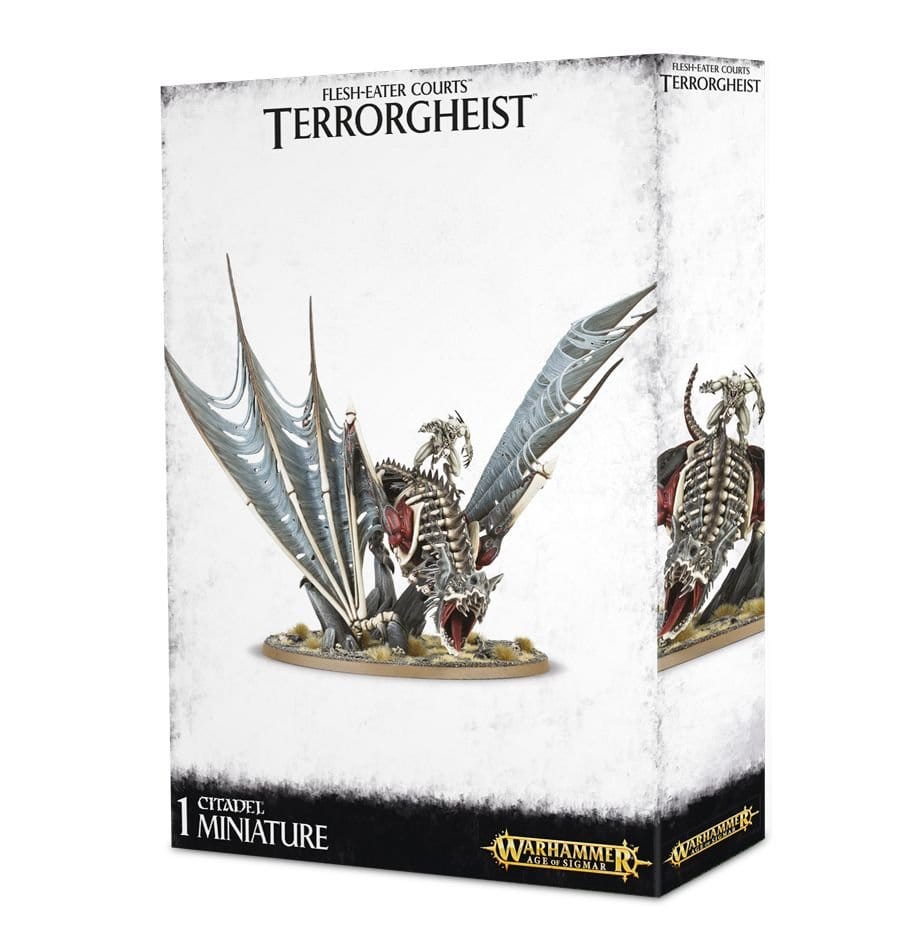 Soulblight Gravelords Terrorgheist / Prince Vhordrai / Zombie Dragon - Old box