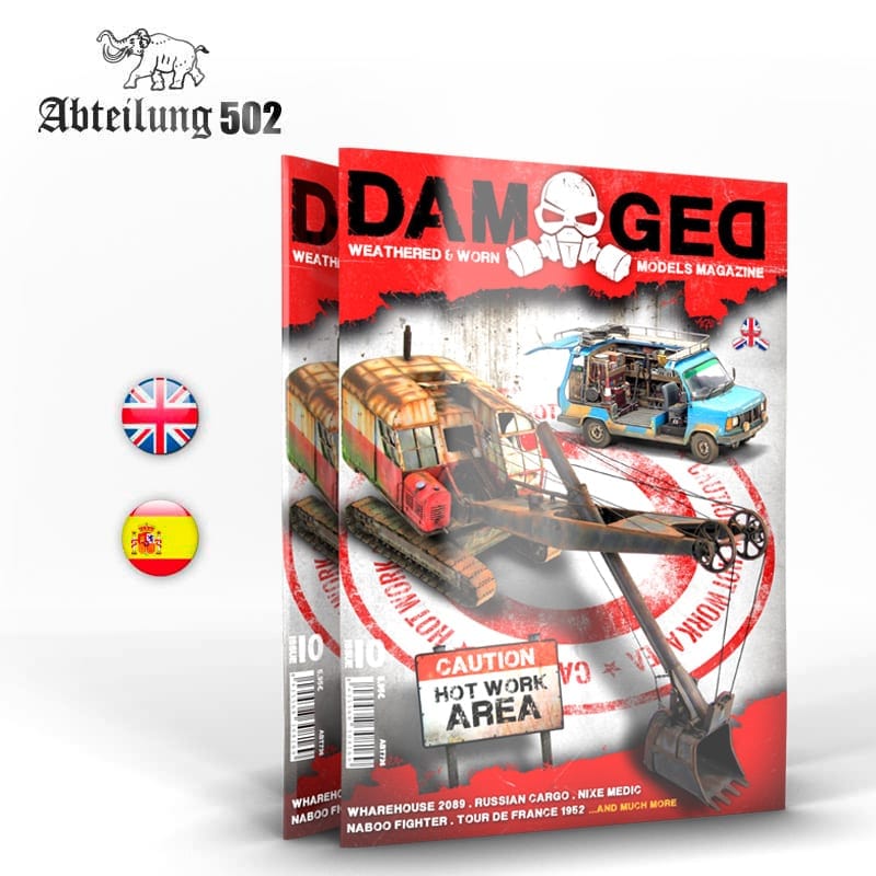Abteilung 502 DAMAGED issue 10 - Worn and Weathered Models Magazine