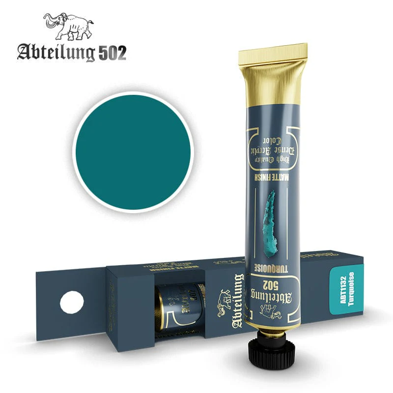 Abteilung 502 High Quality Dense Acrylics -  Turquoise