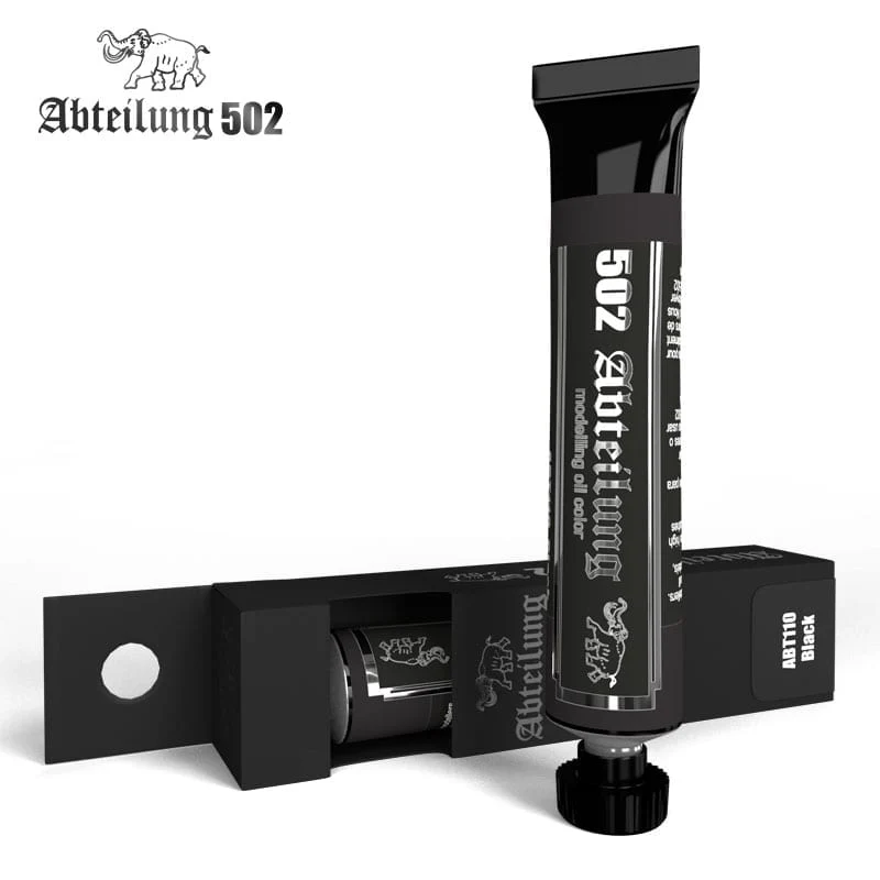 Abteilung 502 High Quality Oil paint - Black