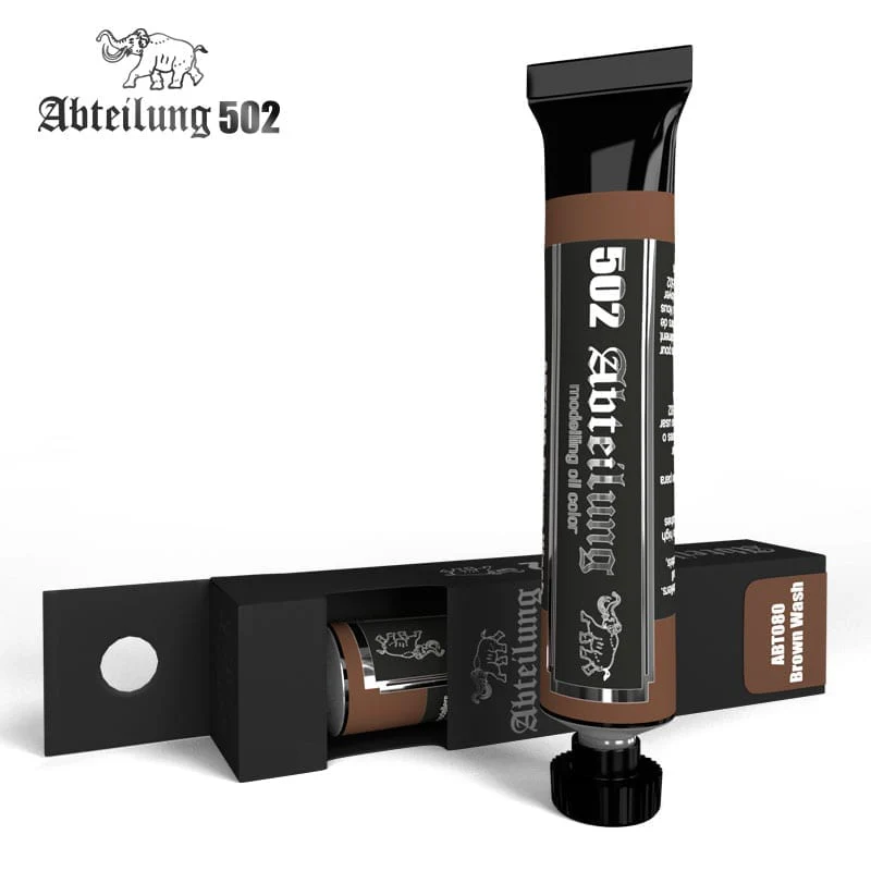Abteilung 502 High Quality Oil paint - Brown Wash
