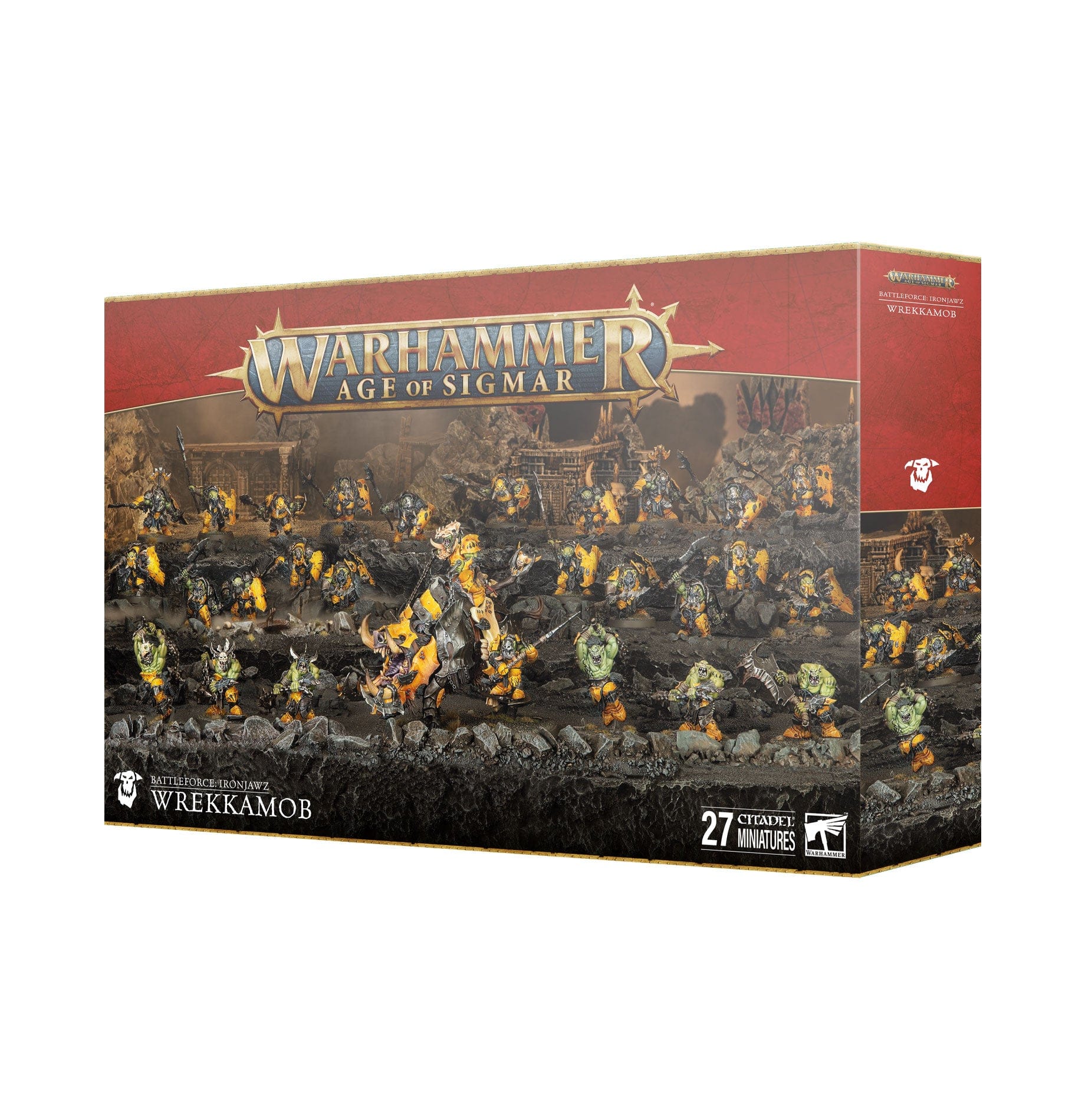 Age of Sigmar Battleforce - Ironjawz Wrekkamob