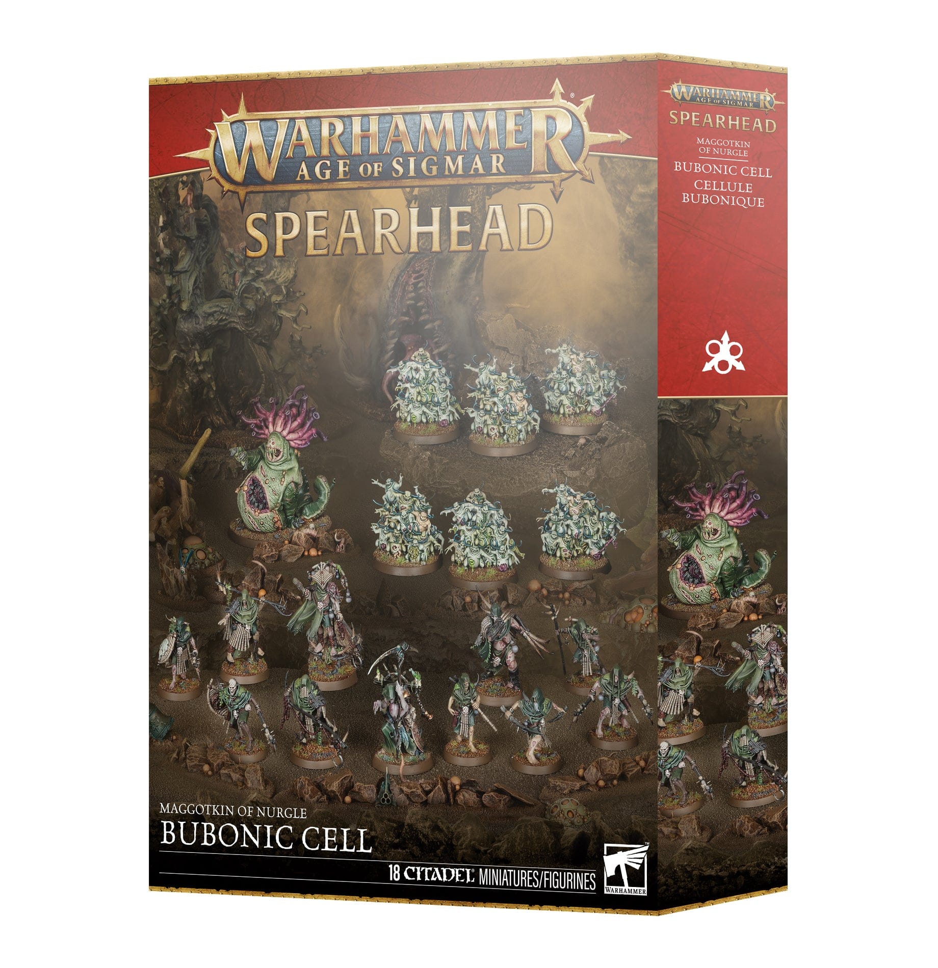 Age of Sigmar Spearhead Maggotkin of Nurgle Bubonic Cell