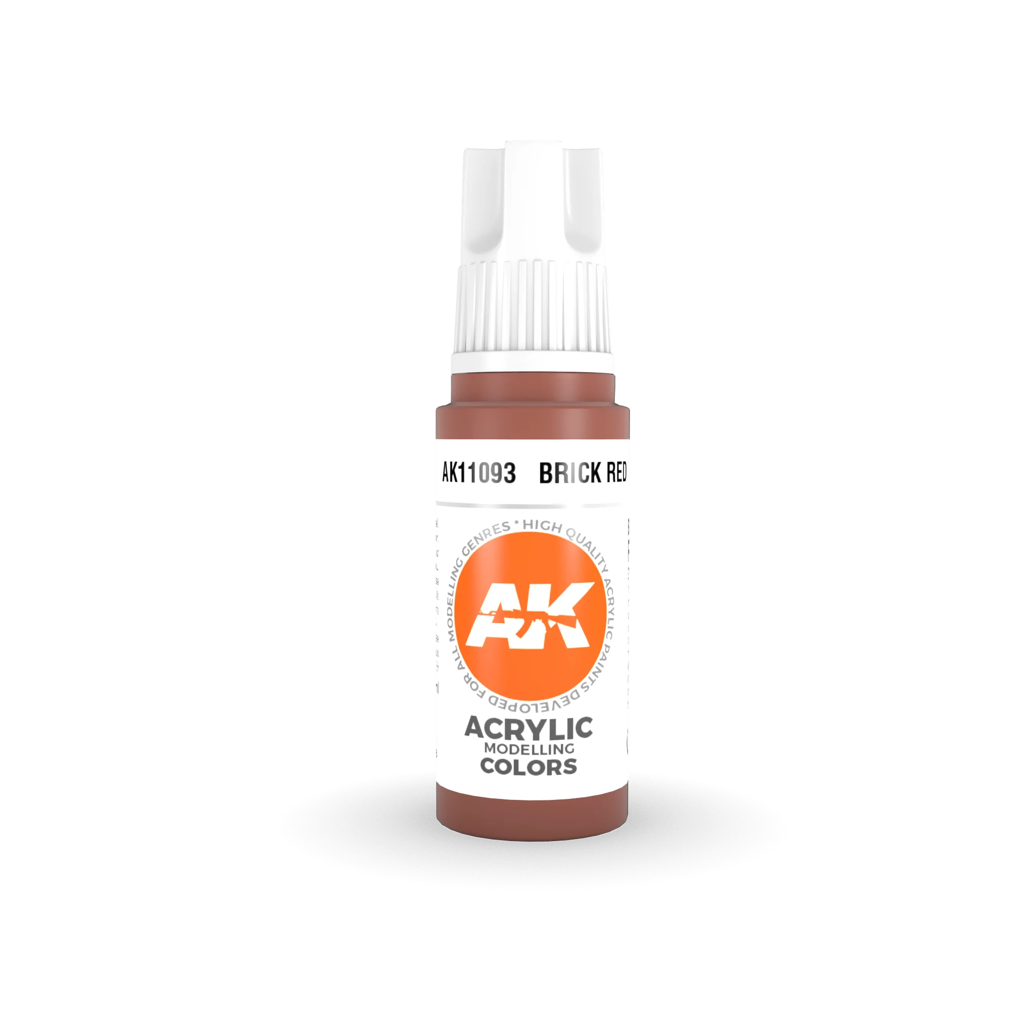 AK Interactive 3rd Gen Acrylics 17ml - Brick Red