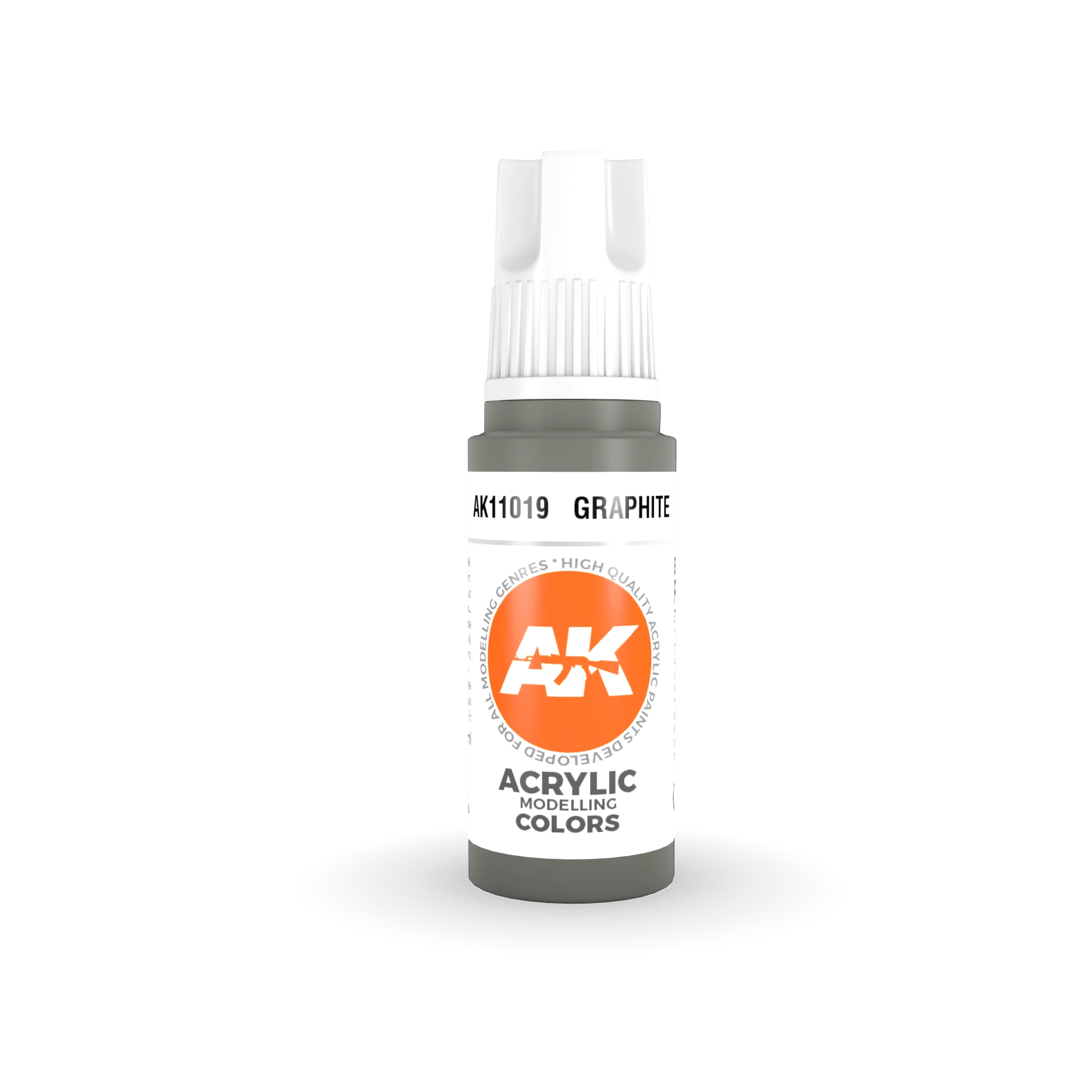 AK Interactive 3rd Gen Acrylics 17ml - Graphite