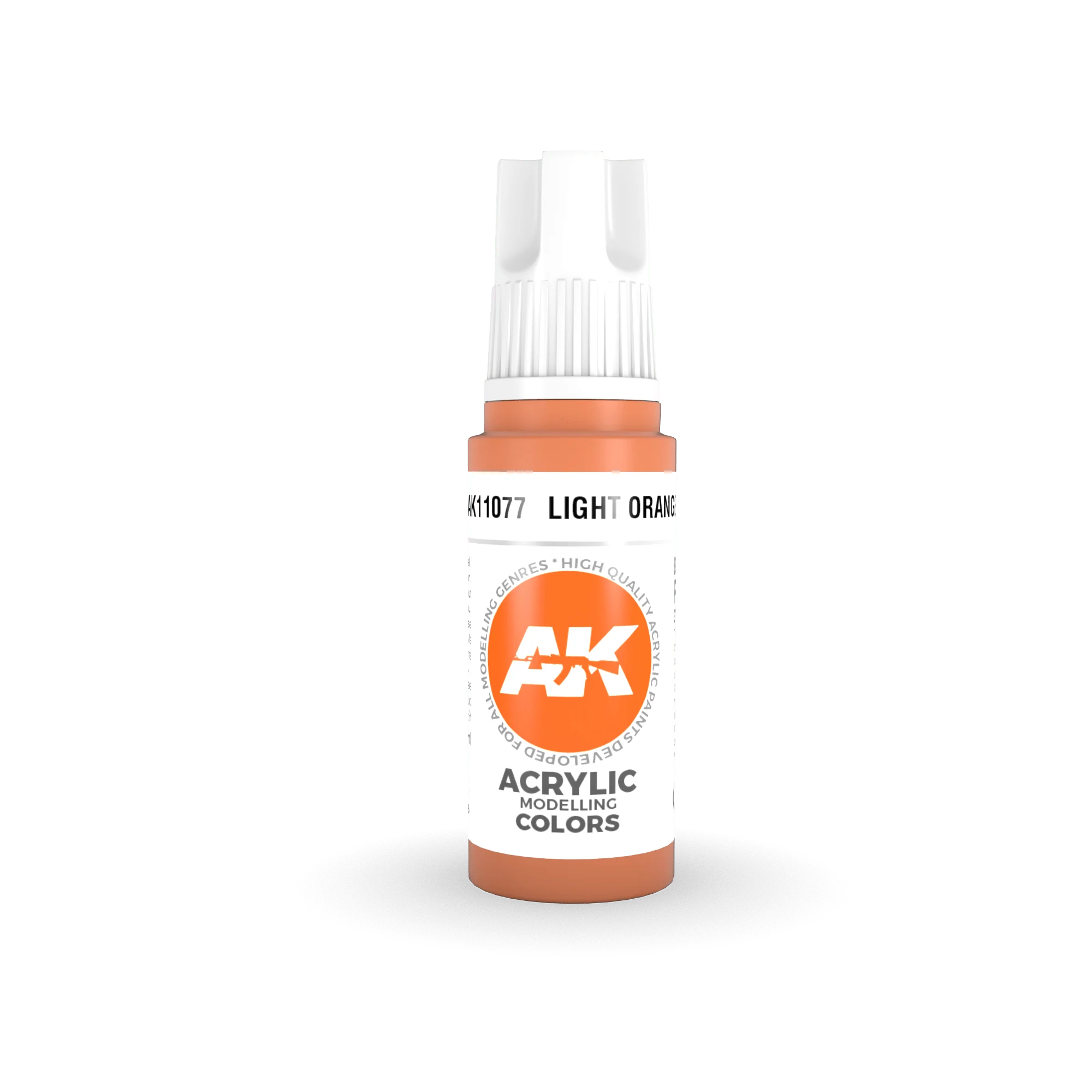 AK Interactive 3rd Gen Acrylics 17ml - Light Orange