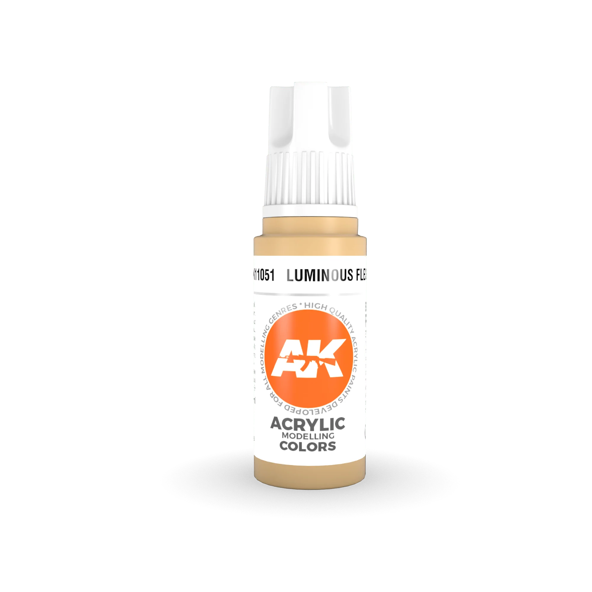 AK Interactive 3rd Gen Acrylics 17ml - Luminous Flesh