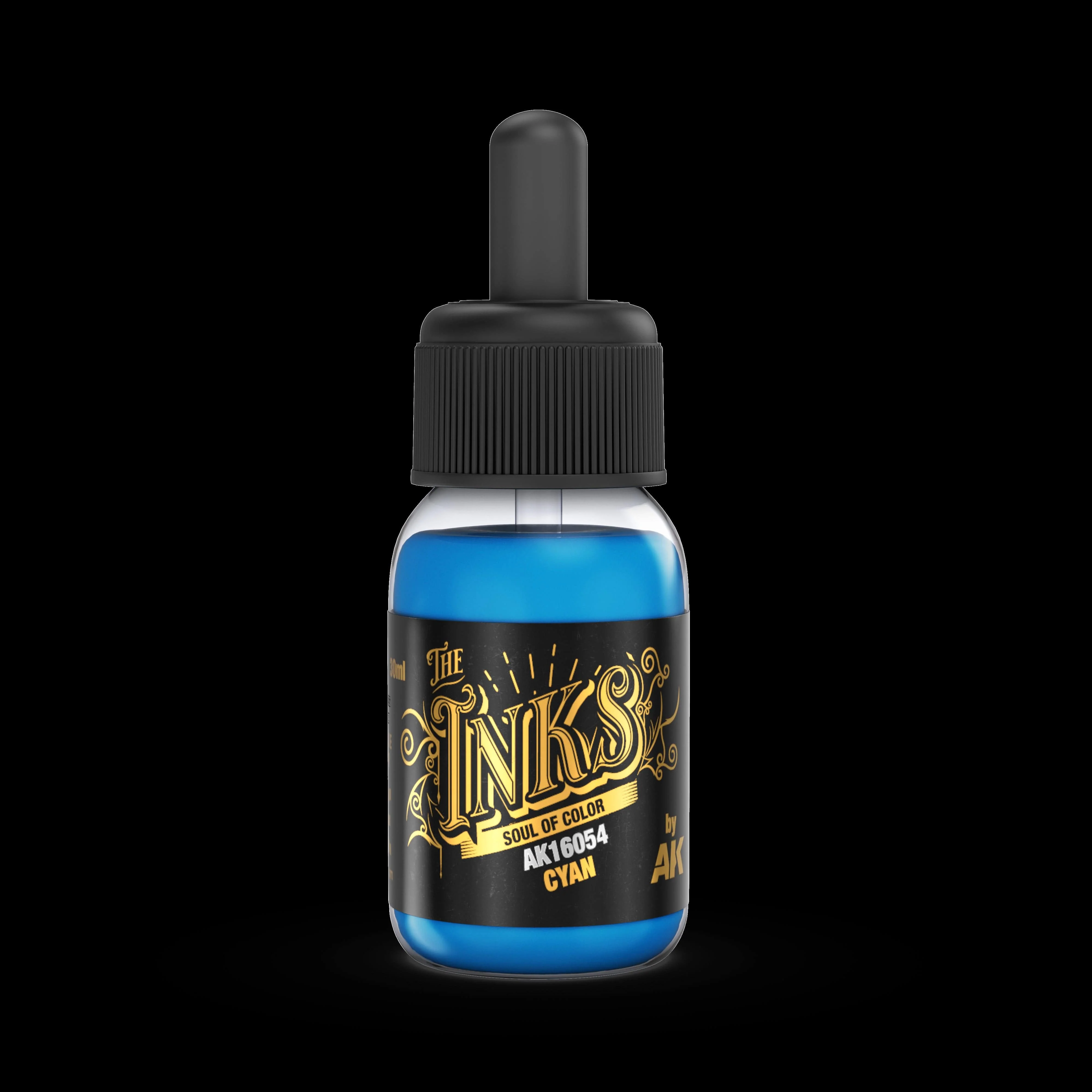 AK Interactive Acrylic Inks 30ml - Cyan