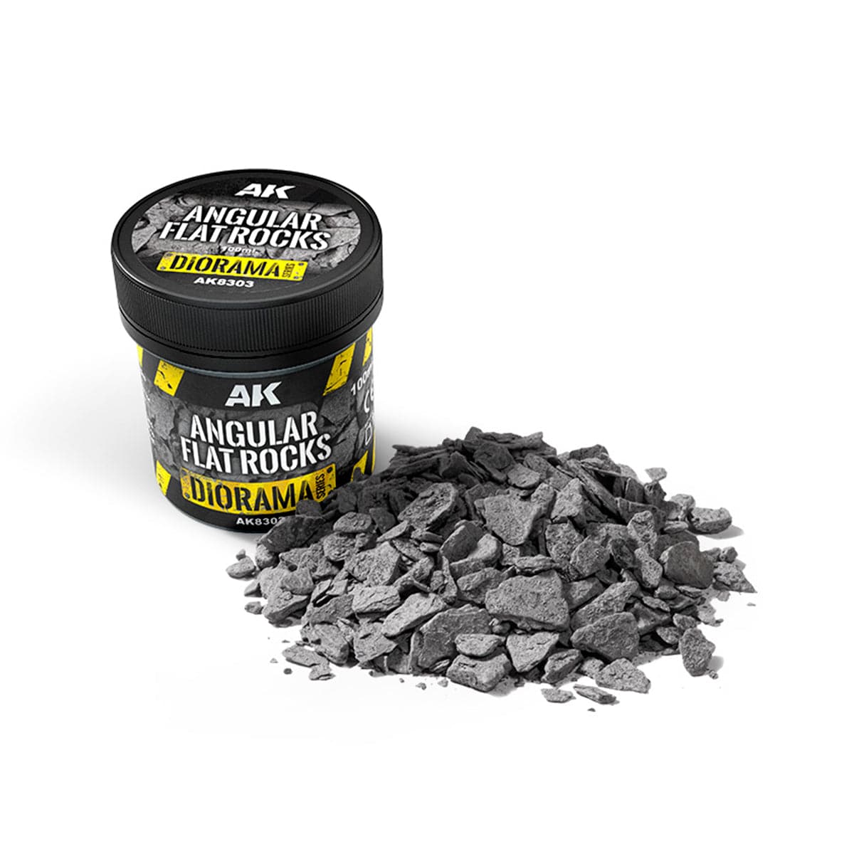 AK Interactive Angular Flat Rocks 100ml