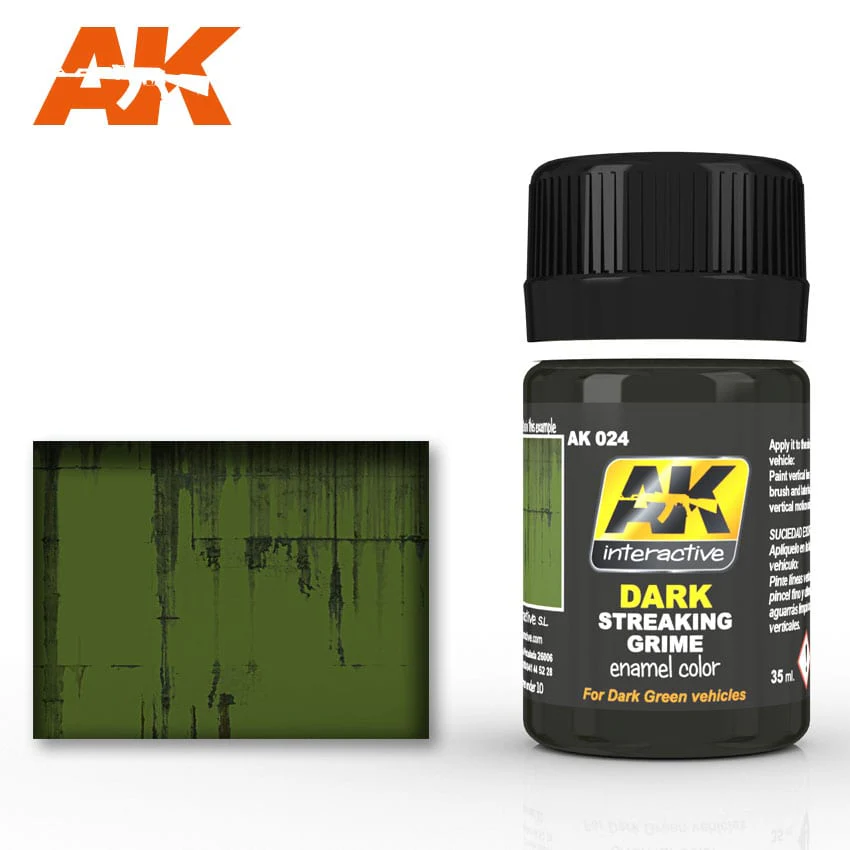 AK Interactive Dark Streaking Grime 35ml