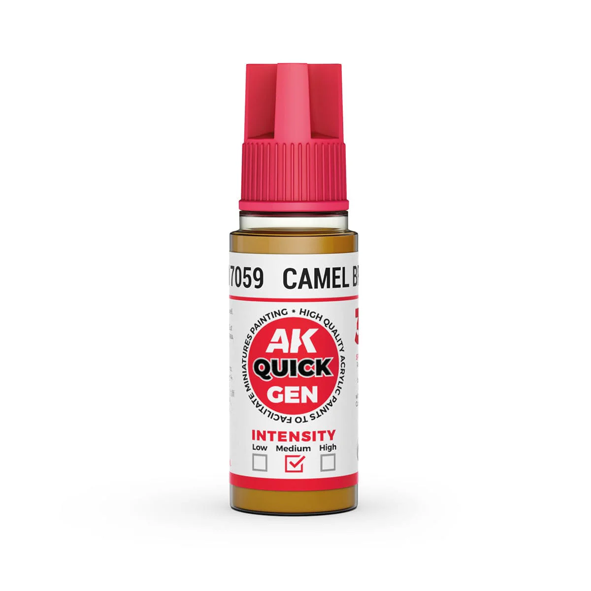 AK Interactive Quick Gen Acrylics 18ml - Camel Brown