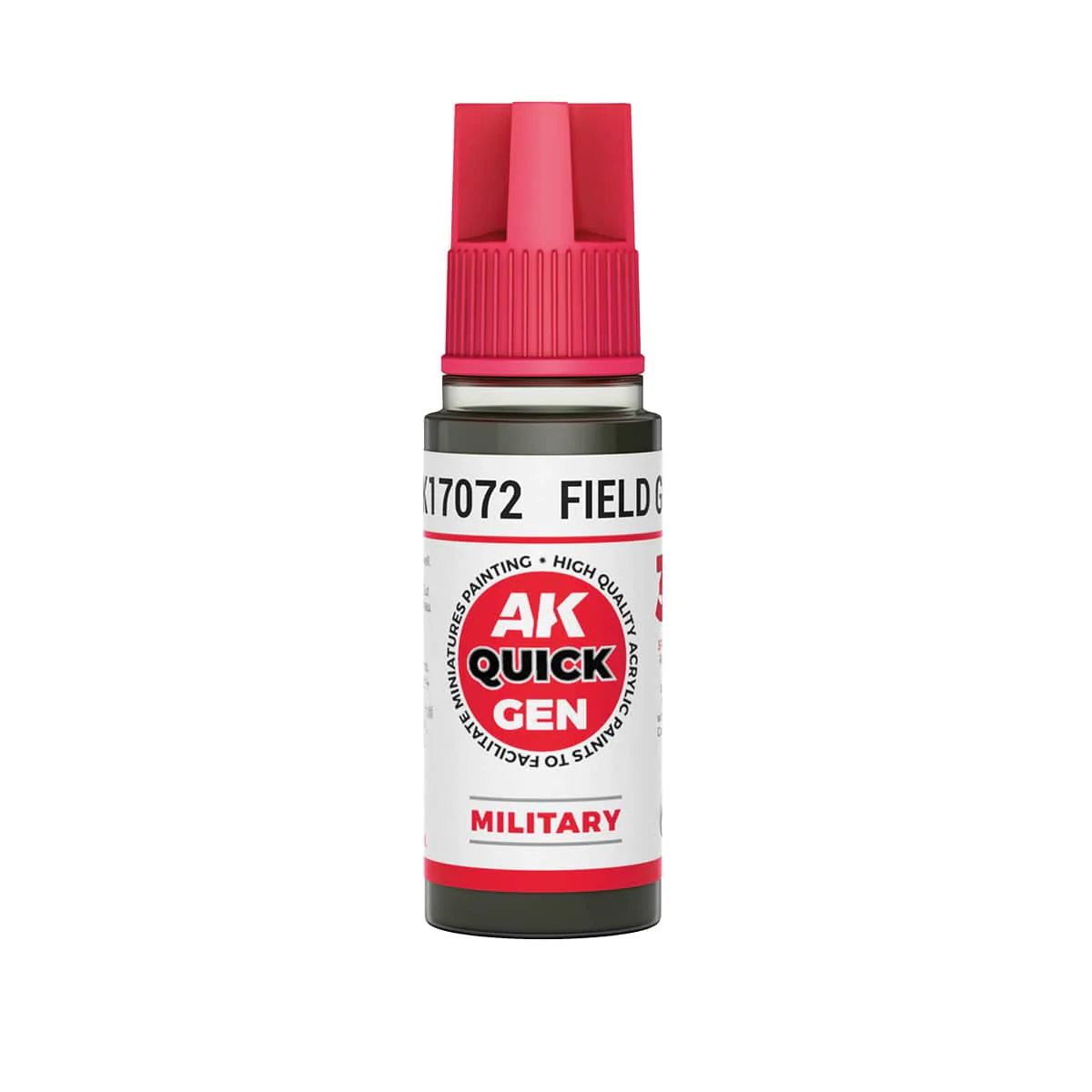 AK Interactive Quick Gen Acrylics 18ml - Field Grey