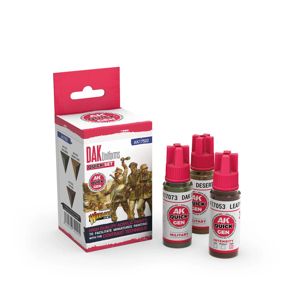 AK Interactive Quick Gen Acrylics Set -  Soviet WWII Unfiorms