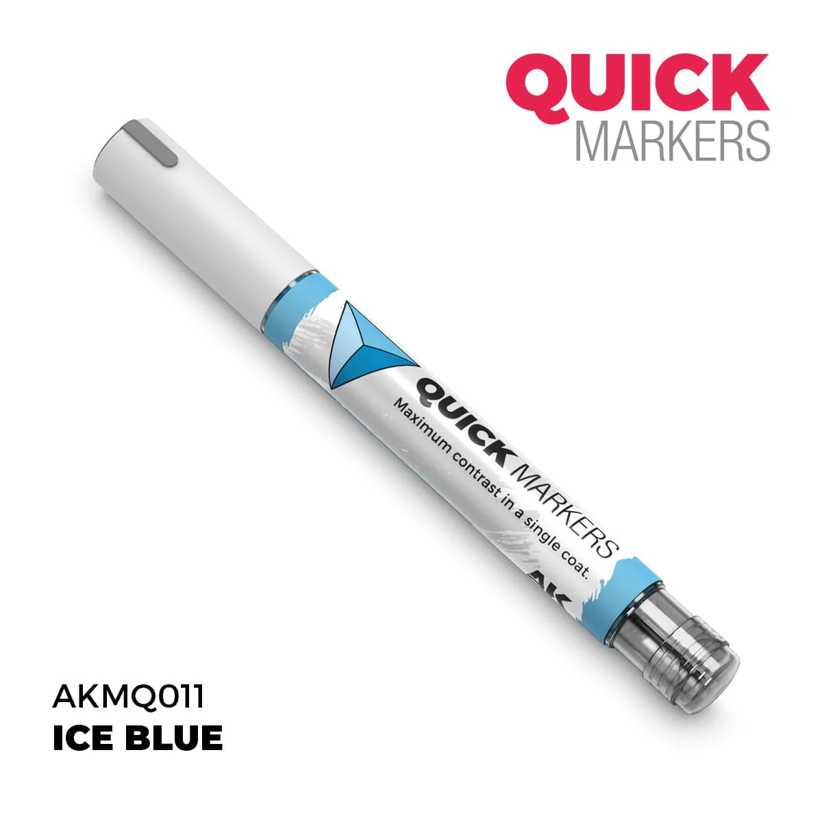 AK Interactive Quick Marker - Ice Blue - Image 2