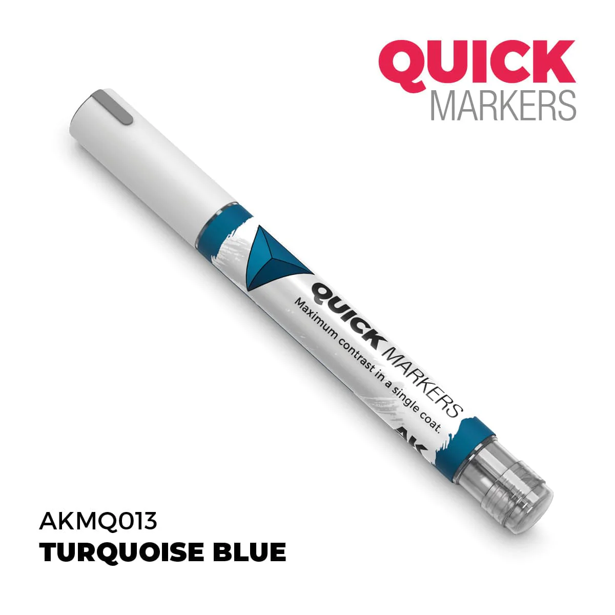 AK Interactive Quick Marker - Turquoise Blue - Image 2