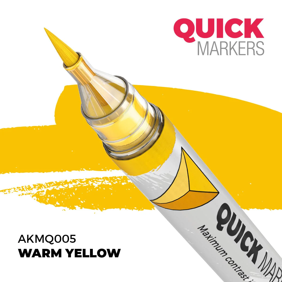 AK Interactive Quick Marker - Warm Yellow