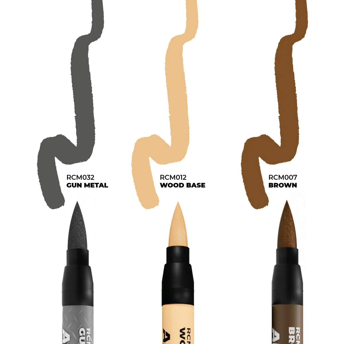 AK Interactive Real Colors Markers Set x3 - Tools - Image 2