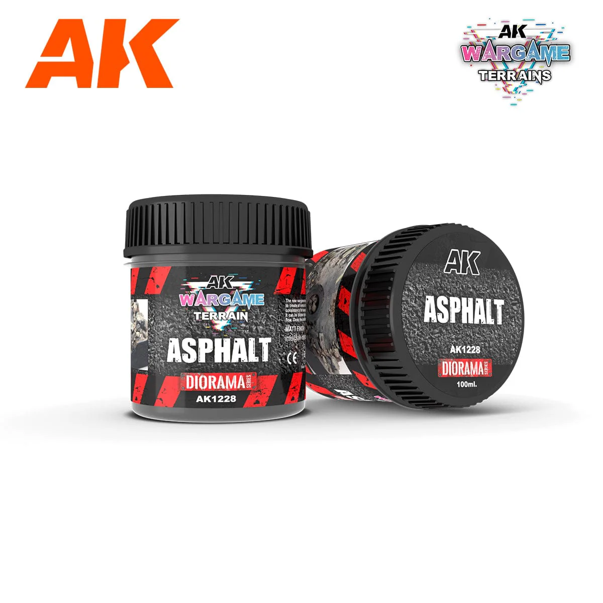 AK Interactive Wargame Terrains Asphalt