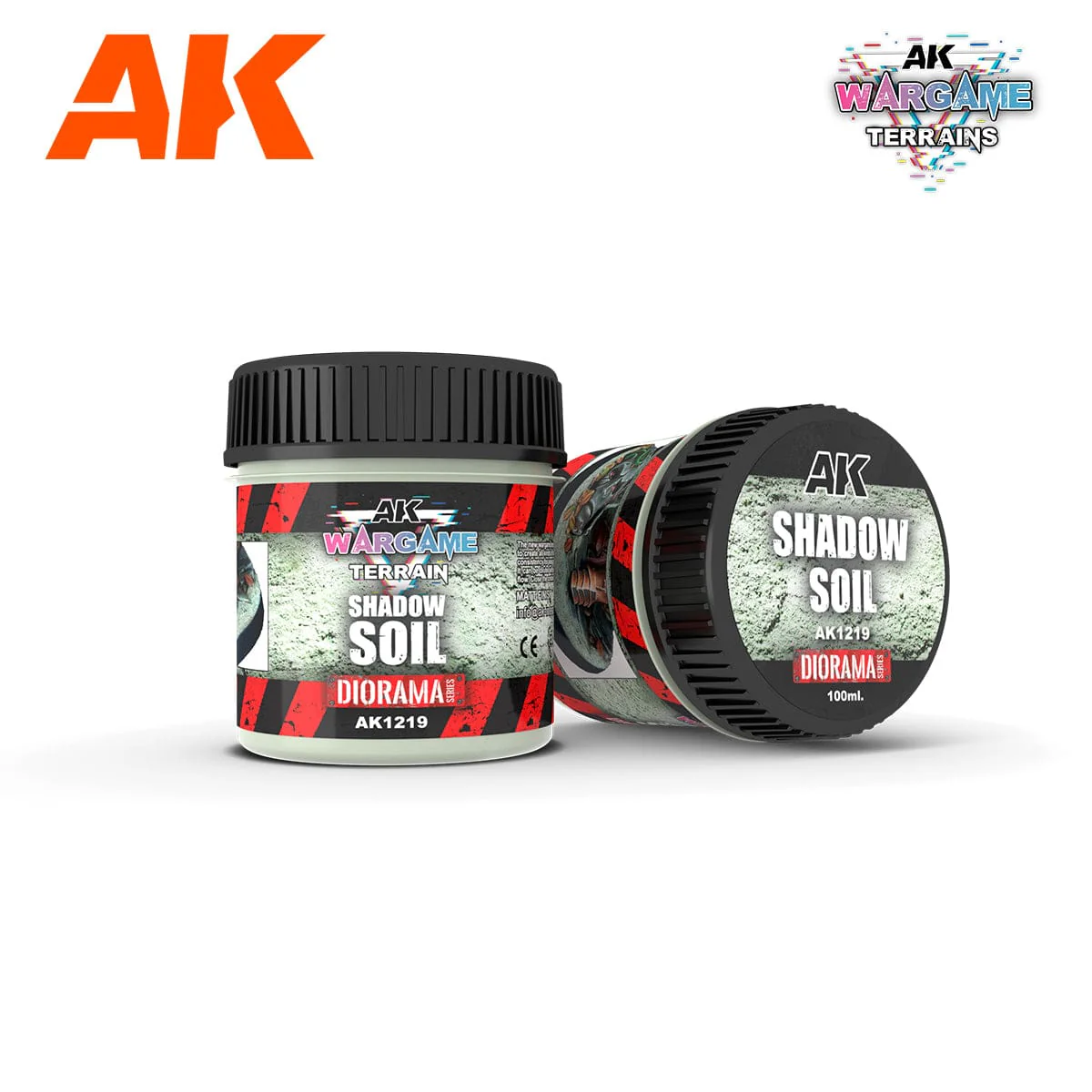 AK Interactive Wargame Terrains Shadow Soil