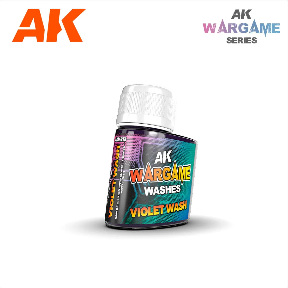 AK Interactive Wargame Washes 35ml - Violet Wash
